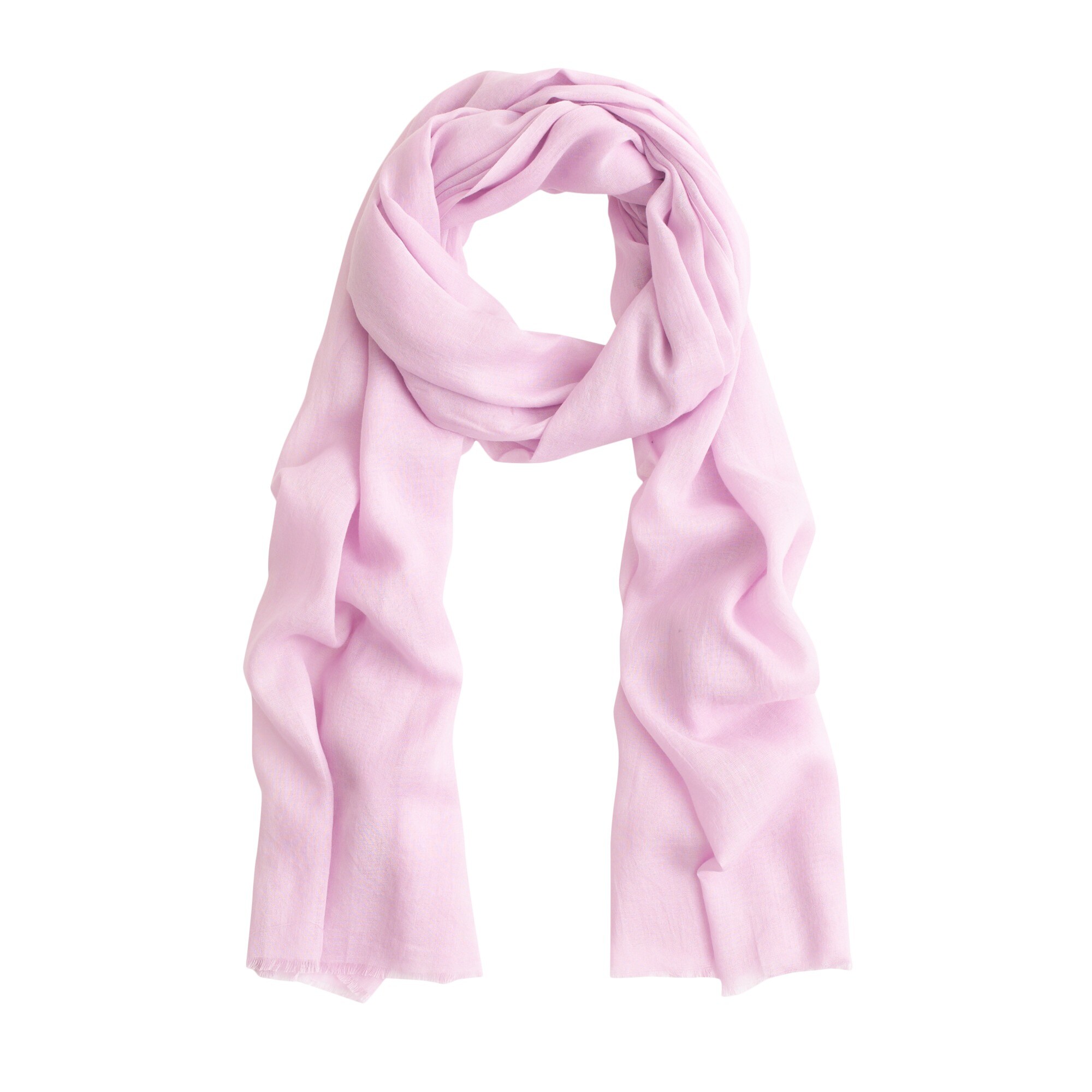 Solid cotton scarf