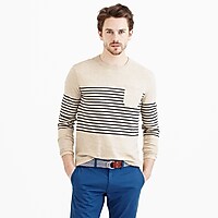 Textured cotton beach sweater : | J.Crew