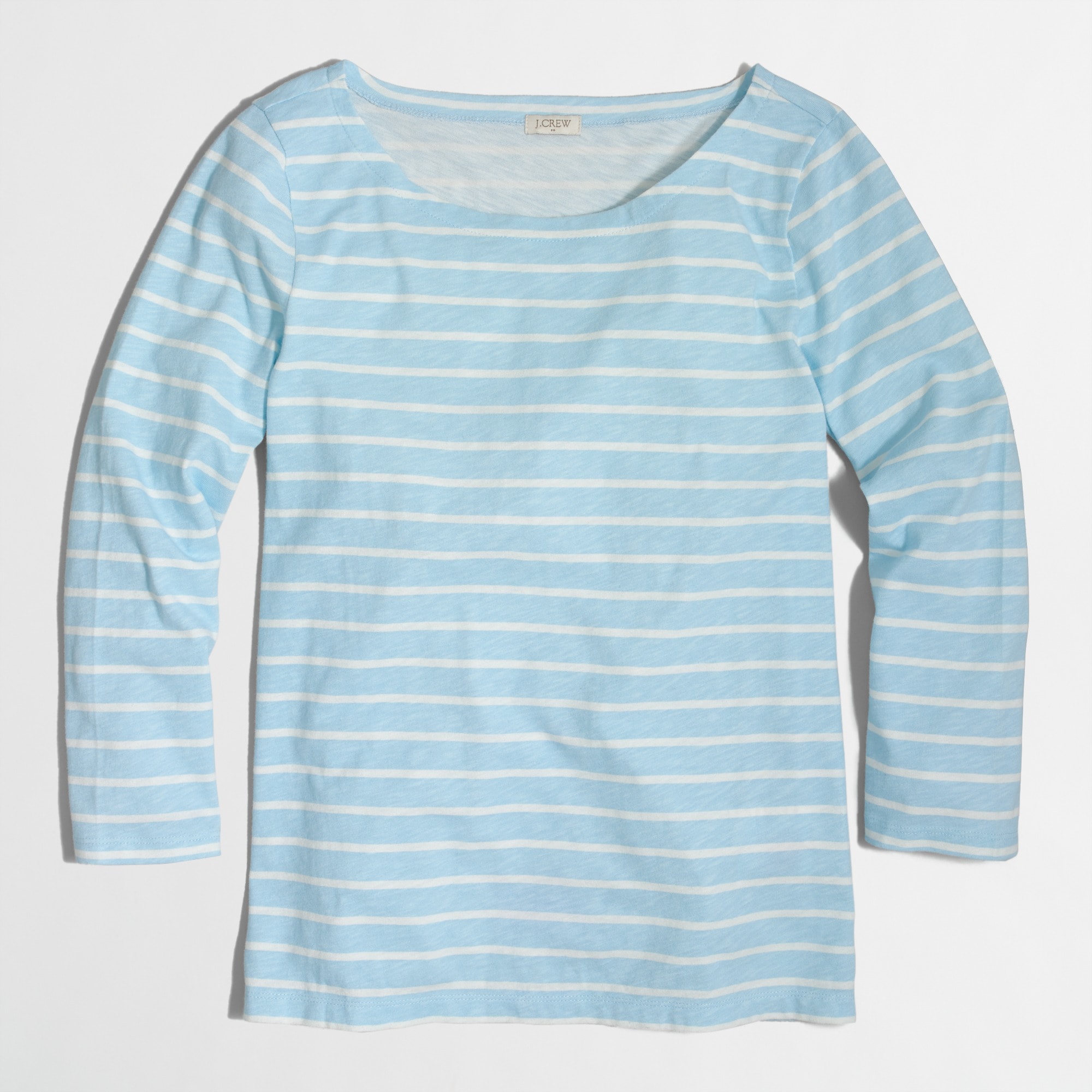 Factory: Striped Knit Top For Women