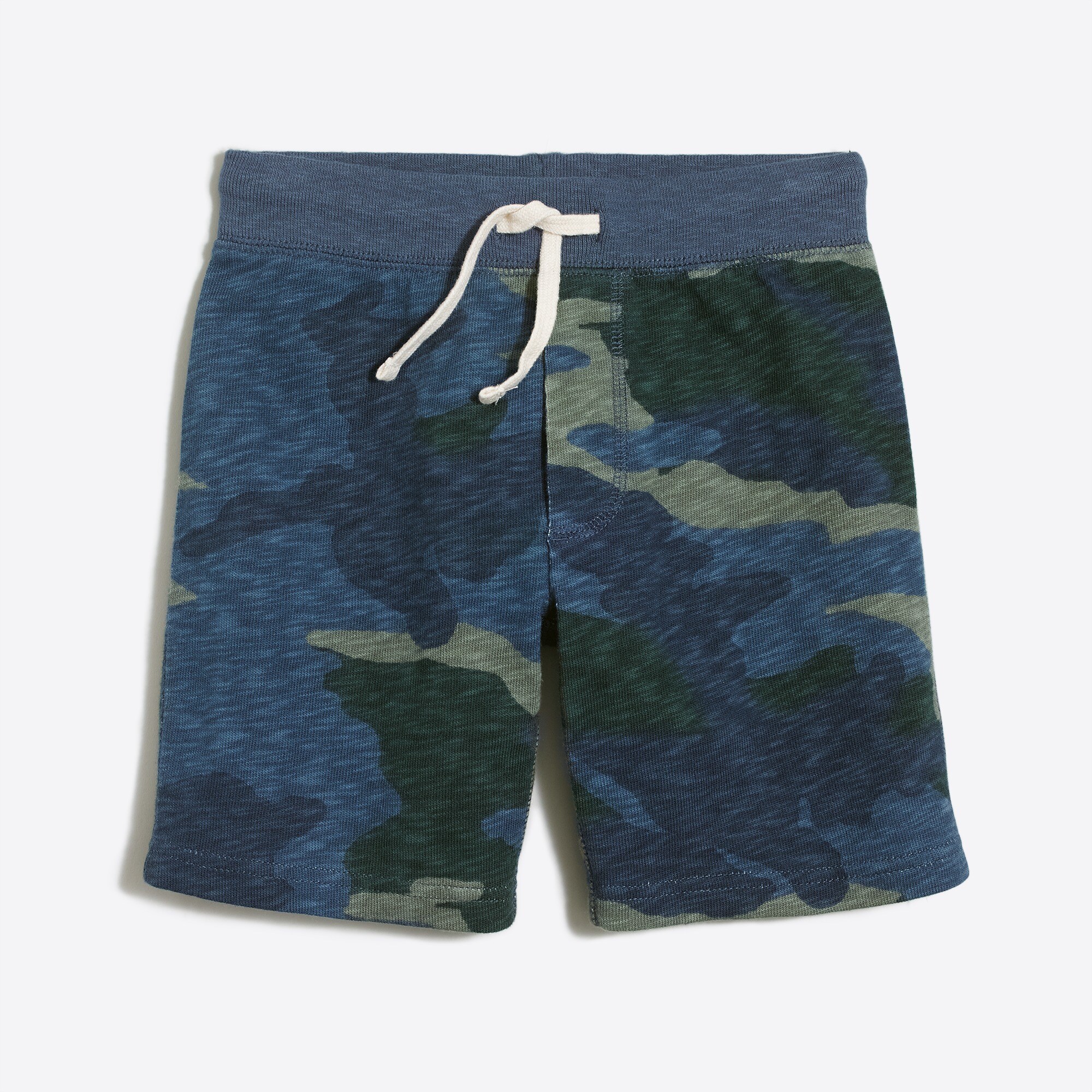 Boys' camo knit short