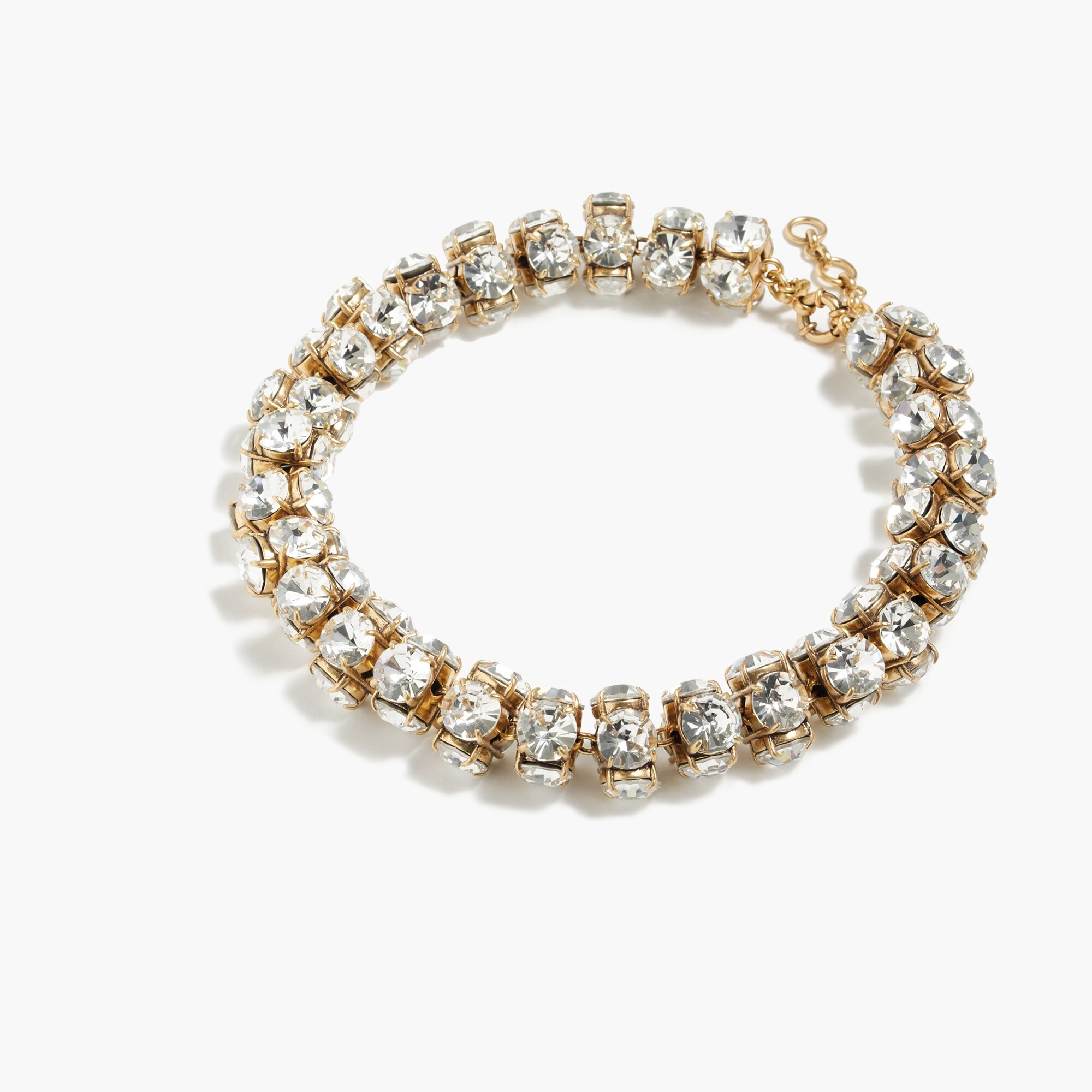 J crew twisted crystal necklace 2025