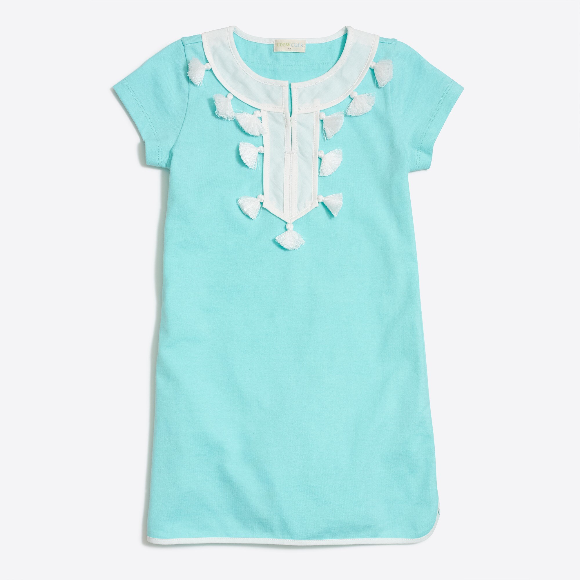 Factory girls' tassel dress