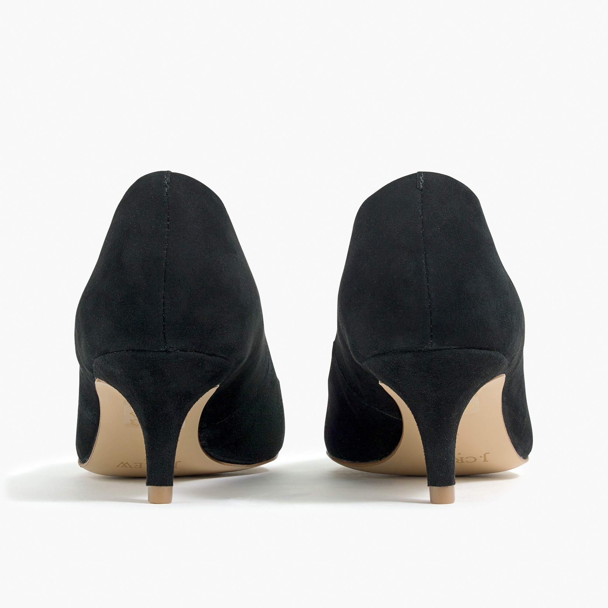 j crew suede heels