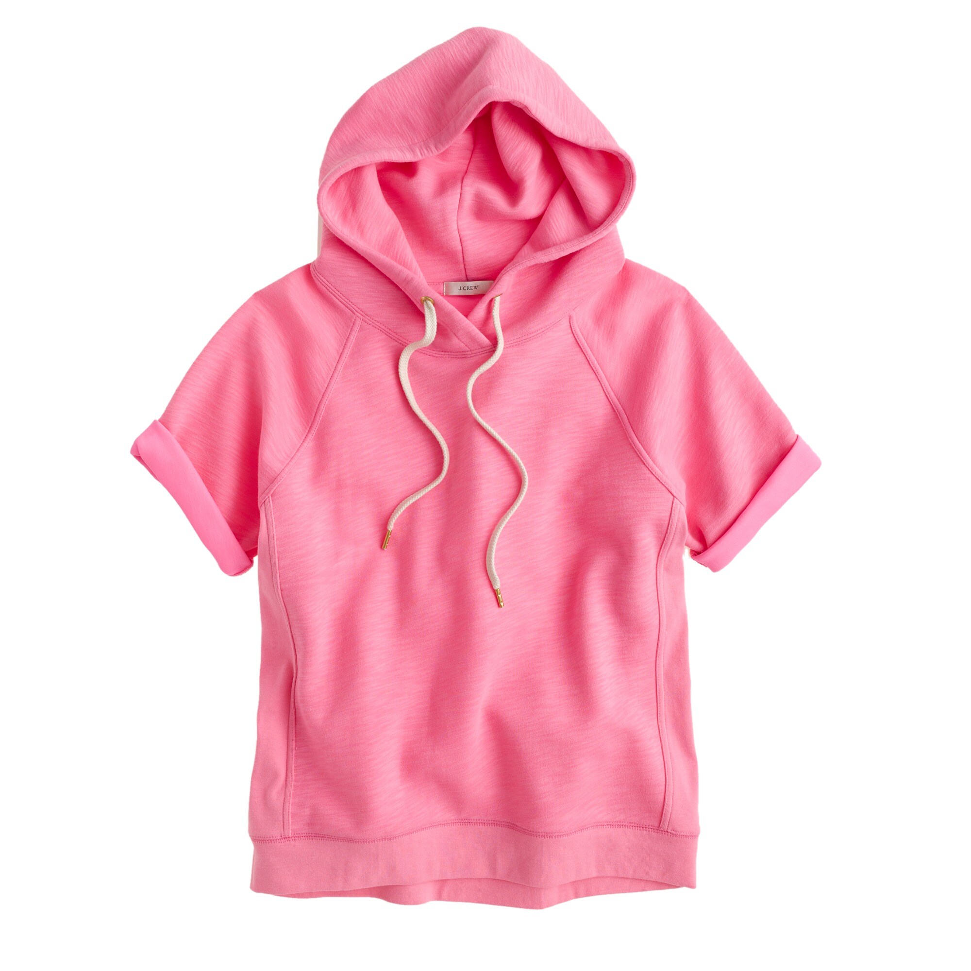 Short-sleeve hoodie