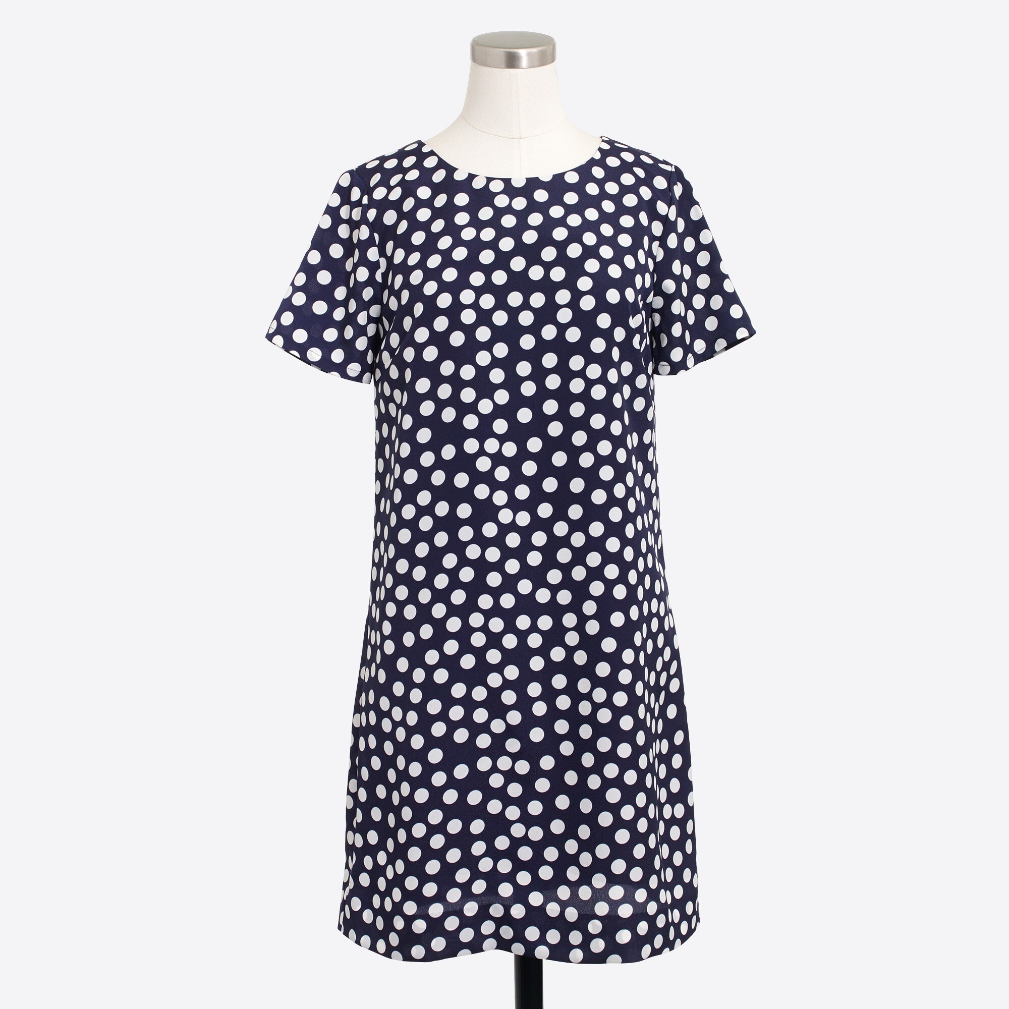 printed short-sleeve gallery dress for women