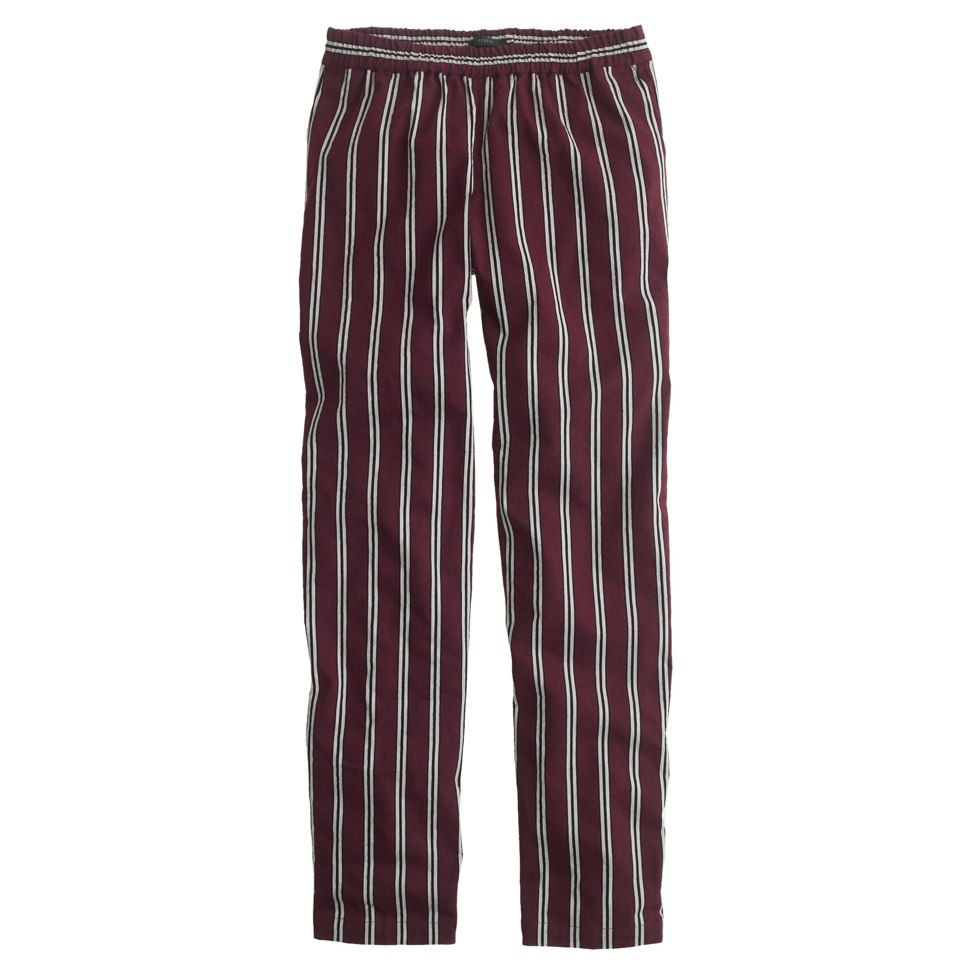 Collection pull-on pant in stripe : Women Straight | J.Crew
