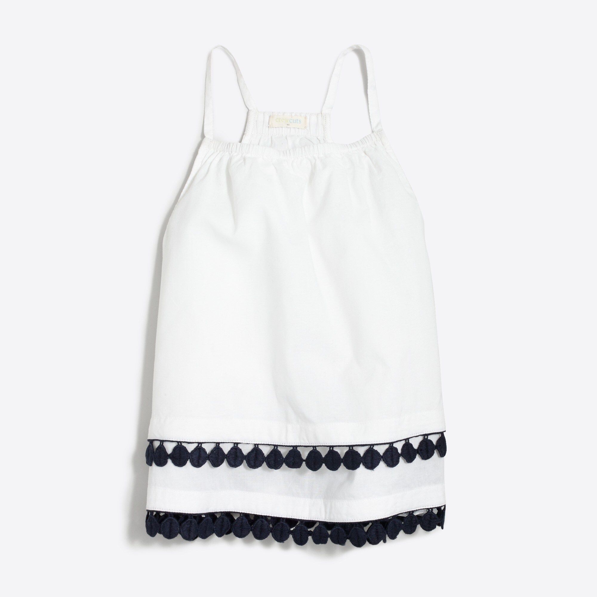 girls' tassel racerback cami top for girls