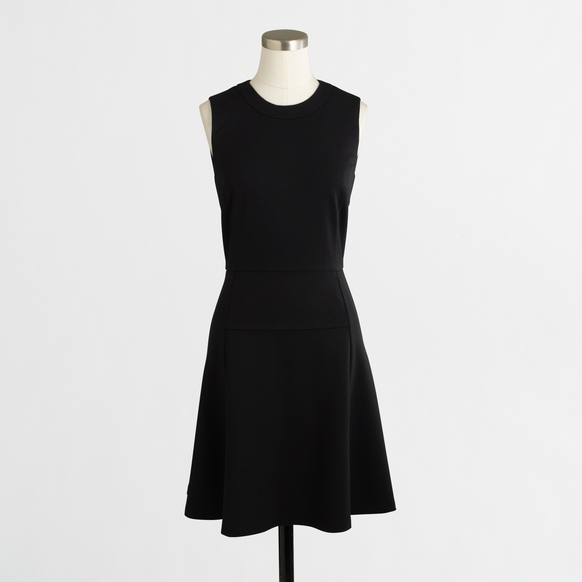sleeveless ponte dress for women