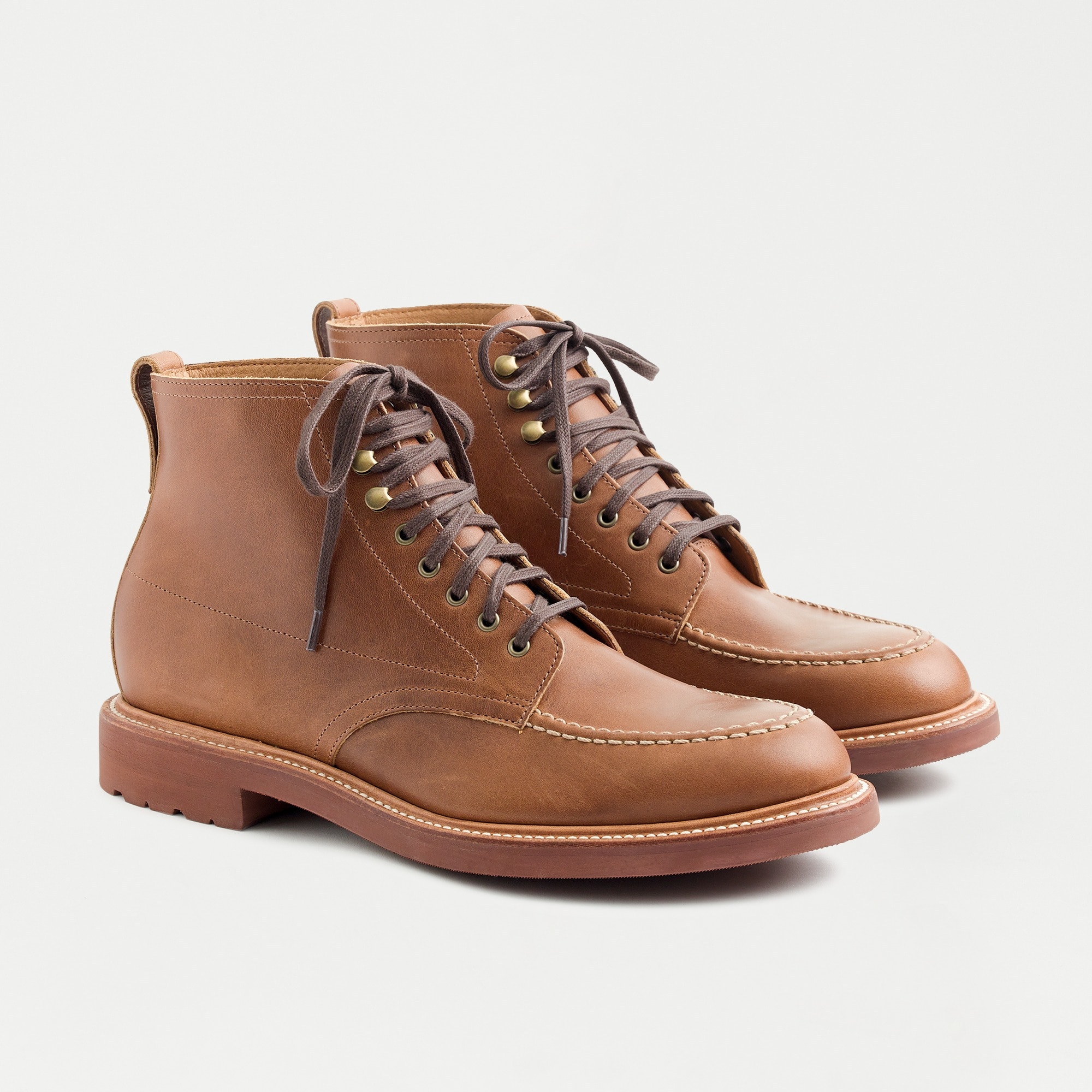 J.Crew: Kenton Leather Pacer Boots For Men