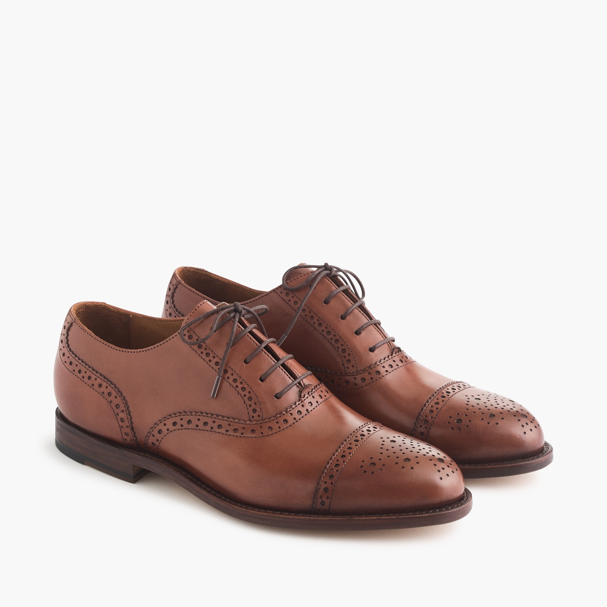 Ludlow semi-brogue oxfords