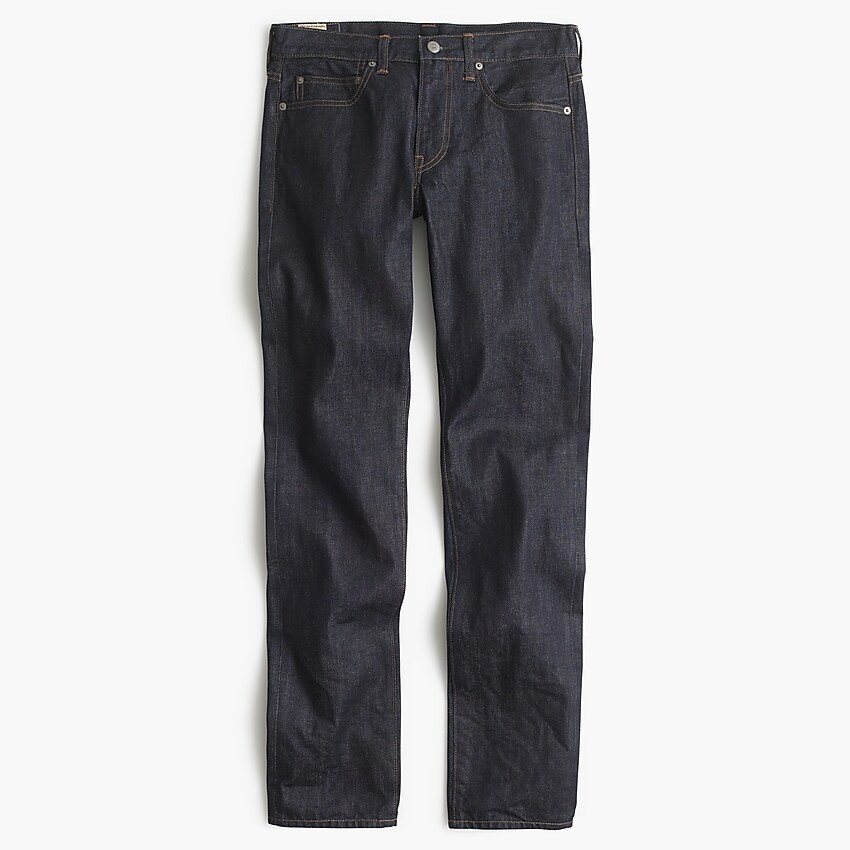 j.crew: 484 slim-fit jean in riverton wash for men, right side, view zoomed
