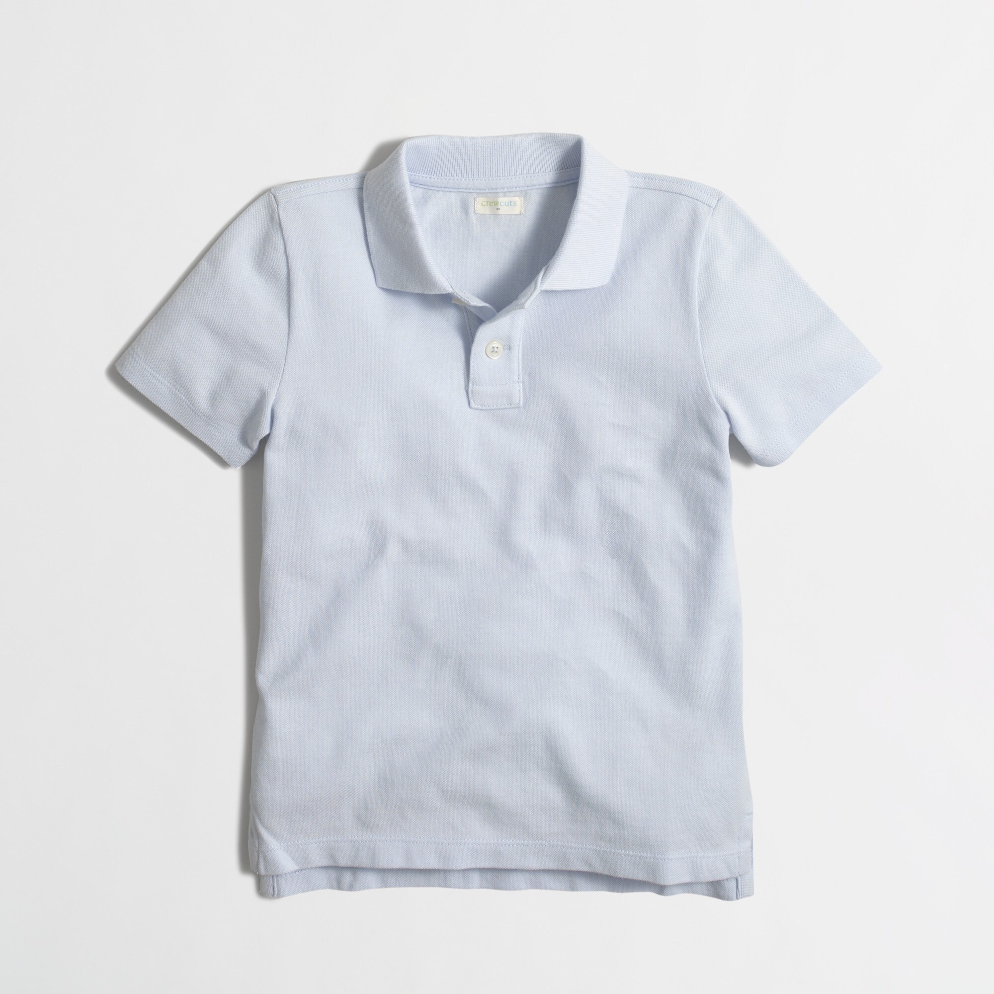 Boys' piqué polo shirt