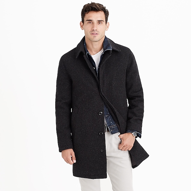 Wool car coat with Thinsulate® : Men wool | J.Crew