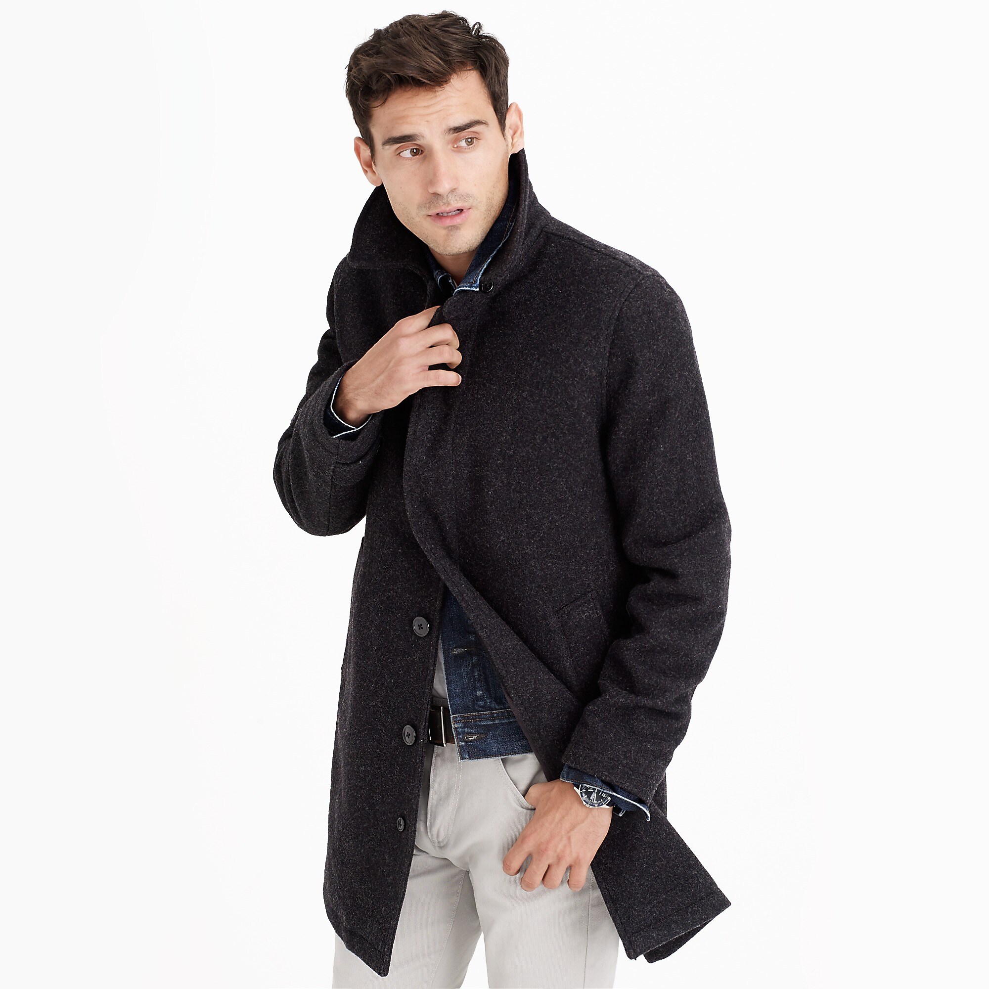 Wool car coat with Thinsulate® : | J.Crew