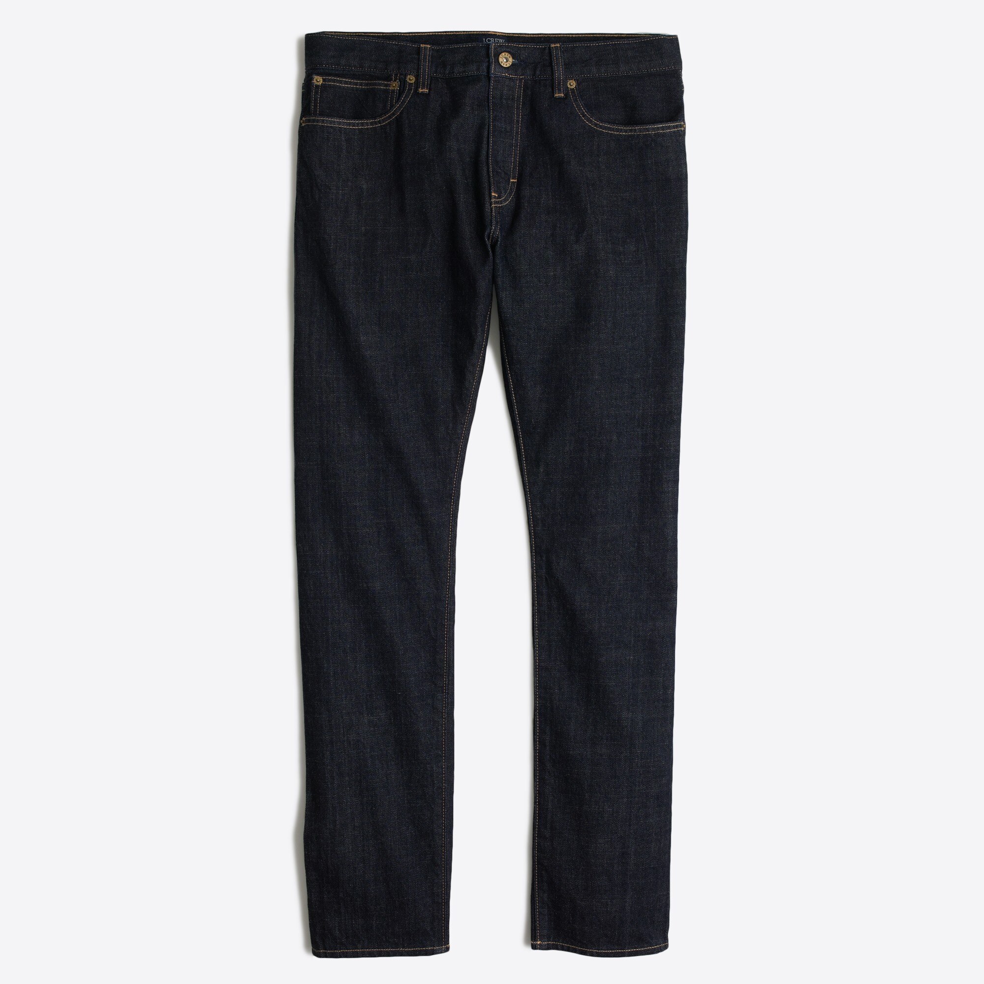 Slim-fit selvedge jean in dark wash