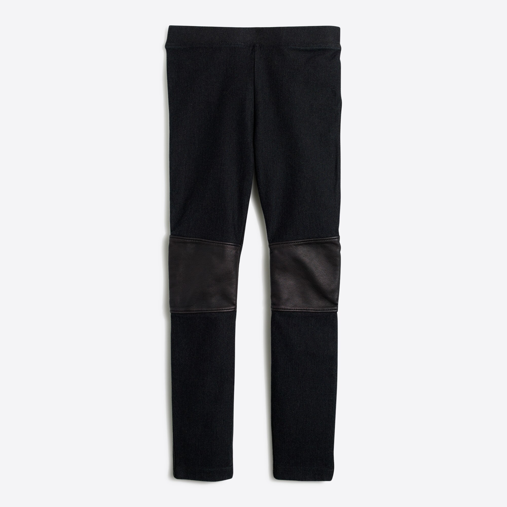 Girls' knee patch jegging