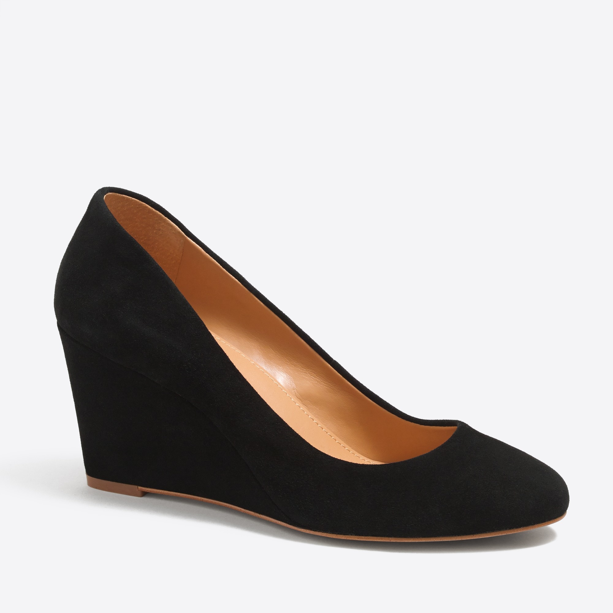 Sylvia suede wedges