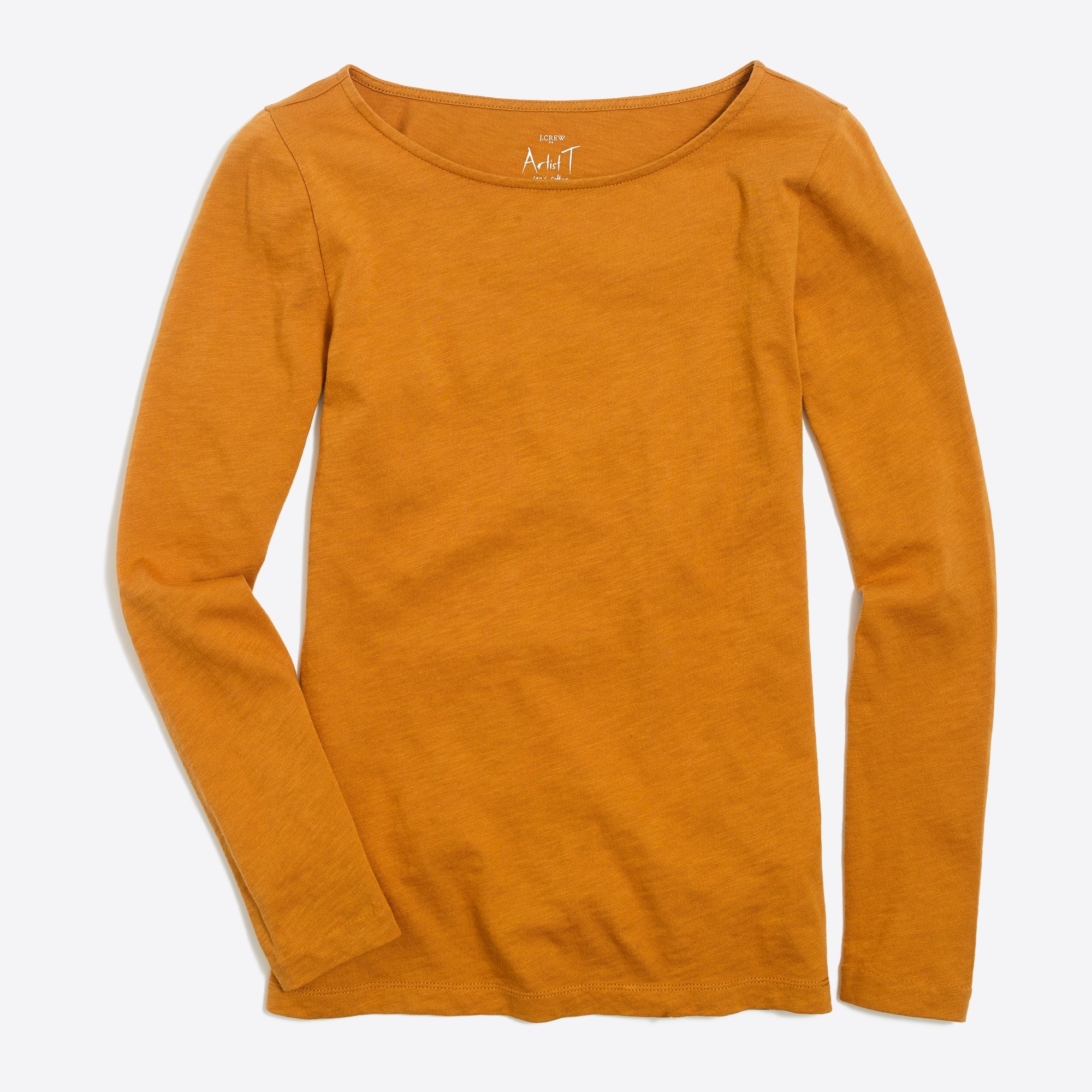 long-sleeve artist tee for women