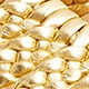 Layne braided sandal heels in metallic leather DARK GOLD