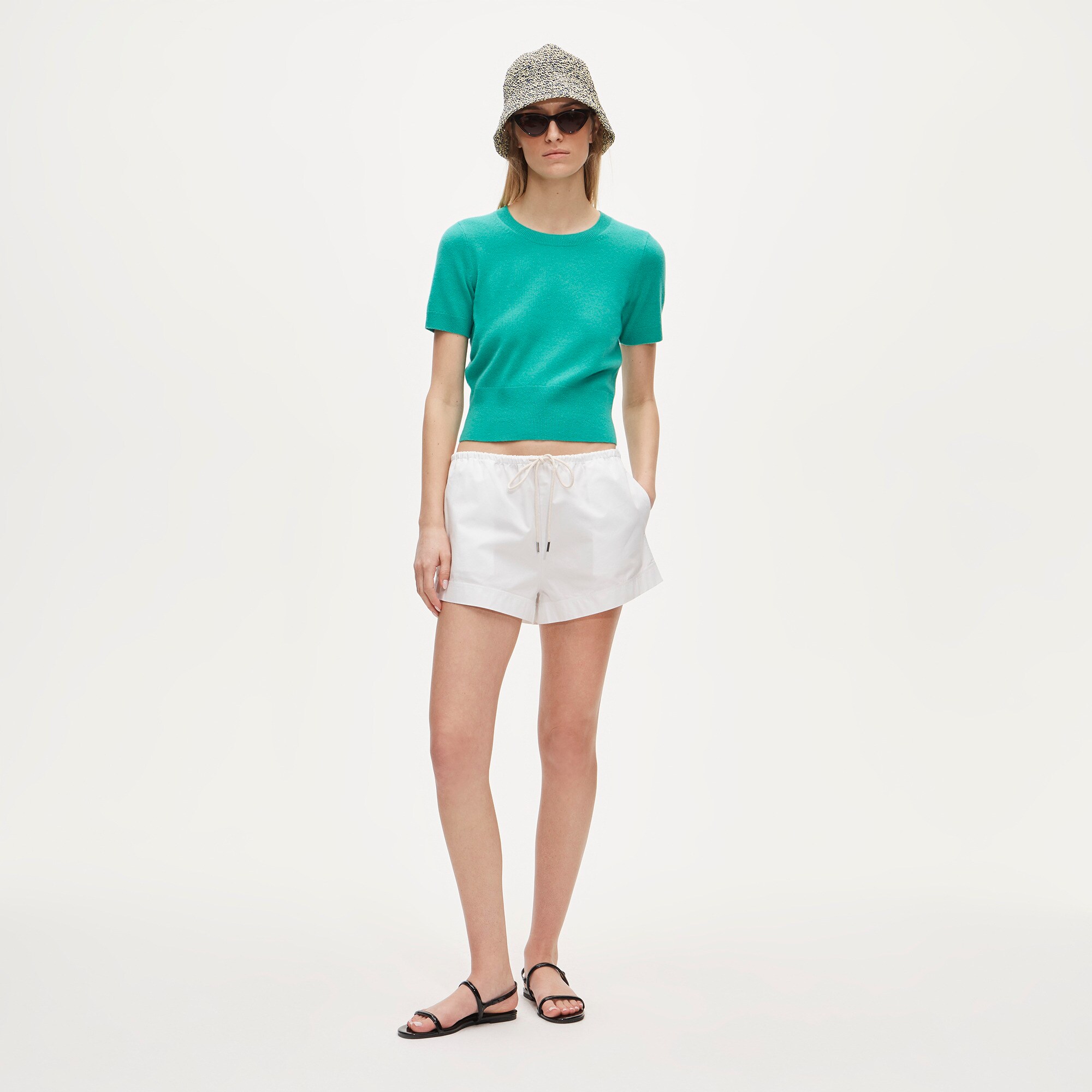 Cashmere shrunken T-shirt - thumbnail 4