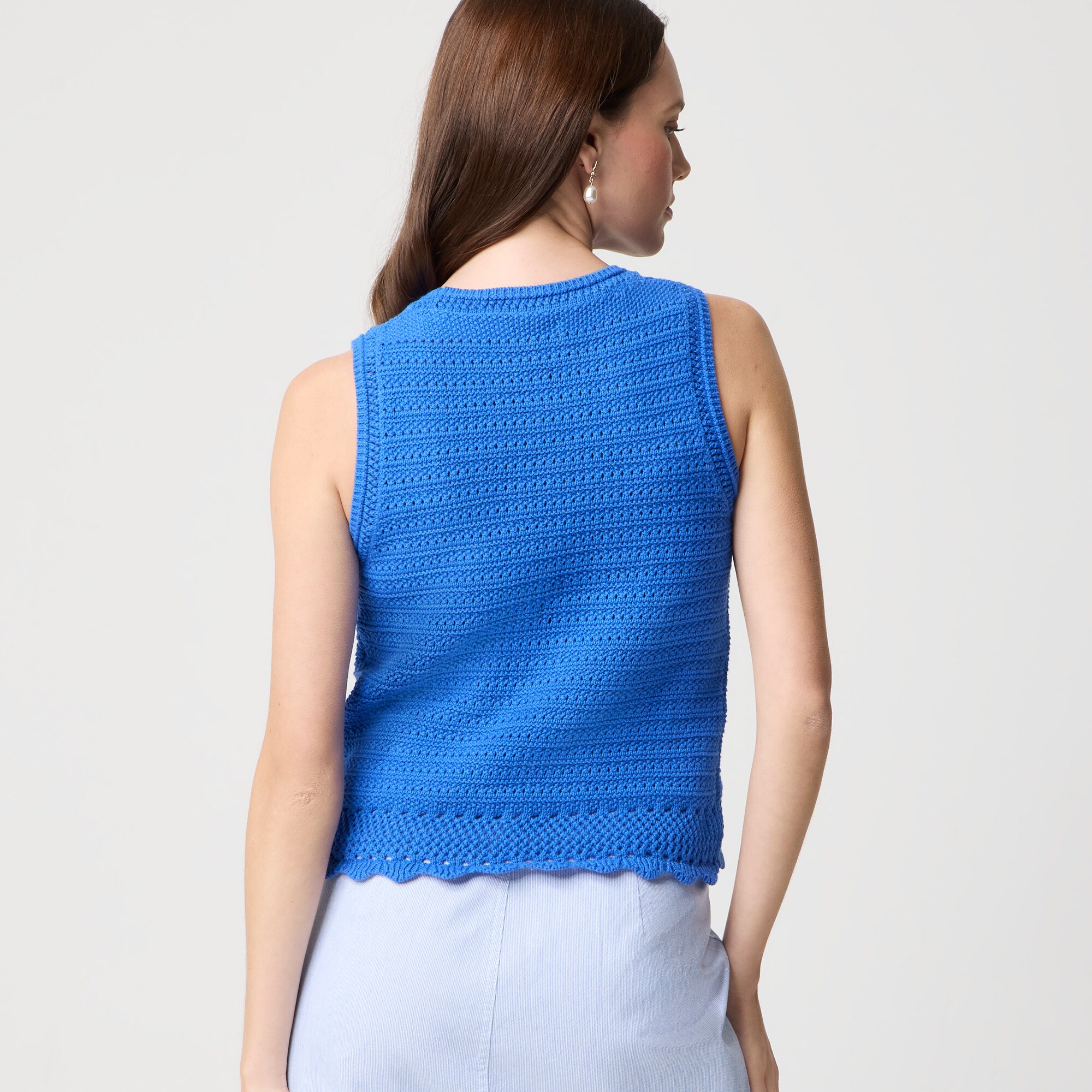 Crochet sweater-tank