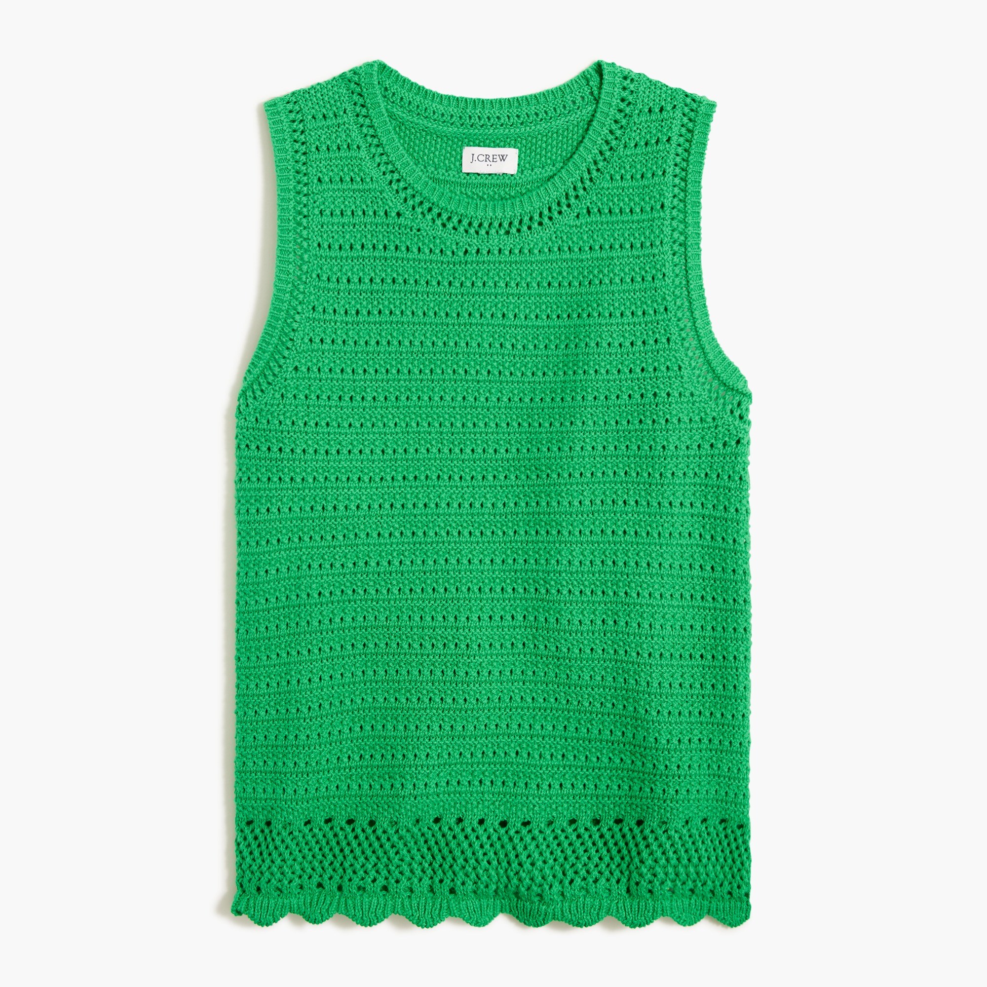 Crochet sweater tank deals