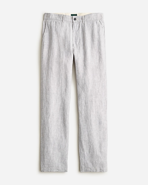 mens Classic-fit linen trouser
