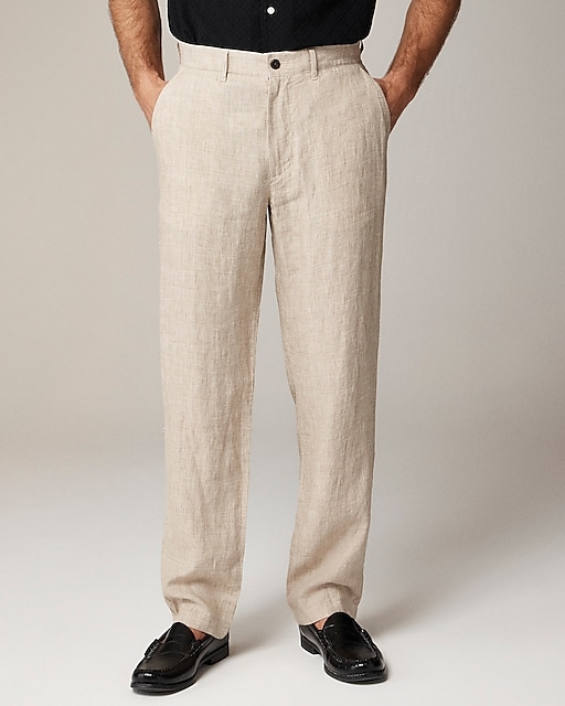mens Relaxed-fit linen trouser