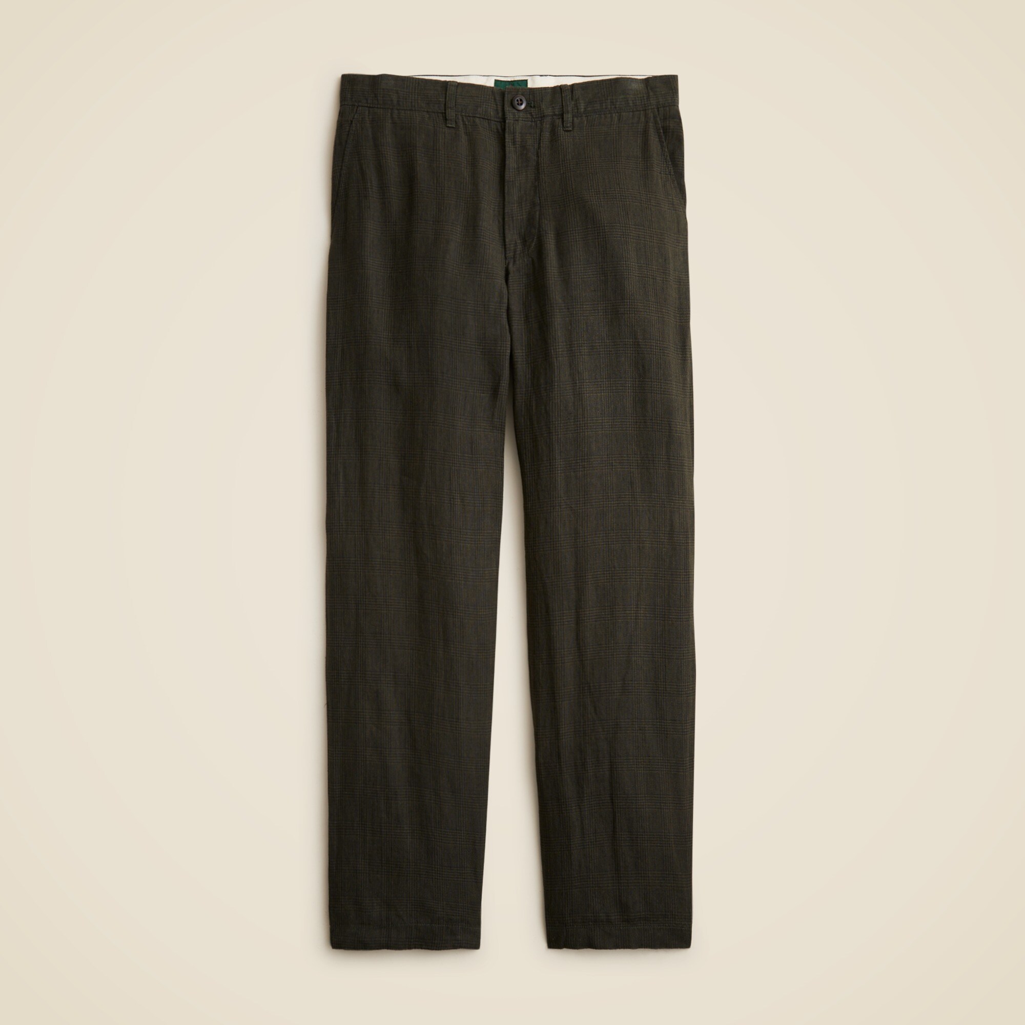  Classic-fit linen trouser