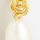 Textured freshwater pearl drop earrings BURNISHED GOLD j.crew: textured freshwater pearl drop earrings for women