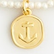Pearl anchor-charm anklet PEARL j.crew: pearl anchor-charm anklet for women