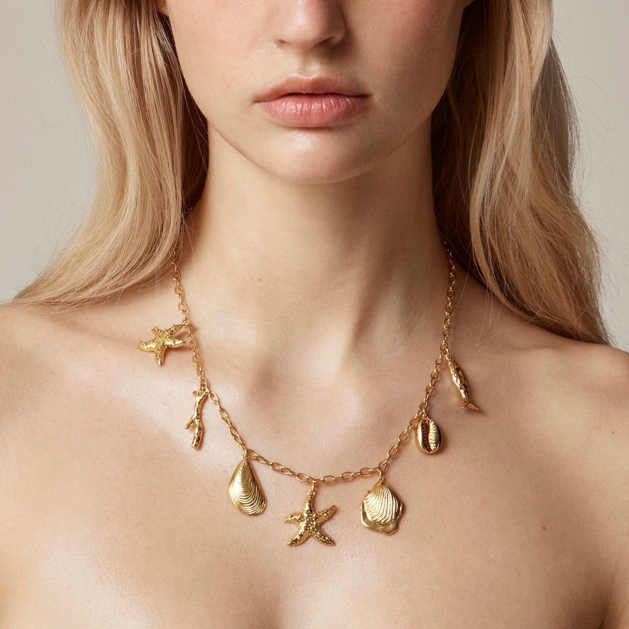 womens Underwater charm necklace
