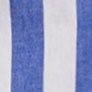 Printed short-sleeve poplin top BRILLIANT BLUE WHITE