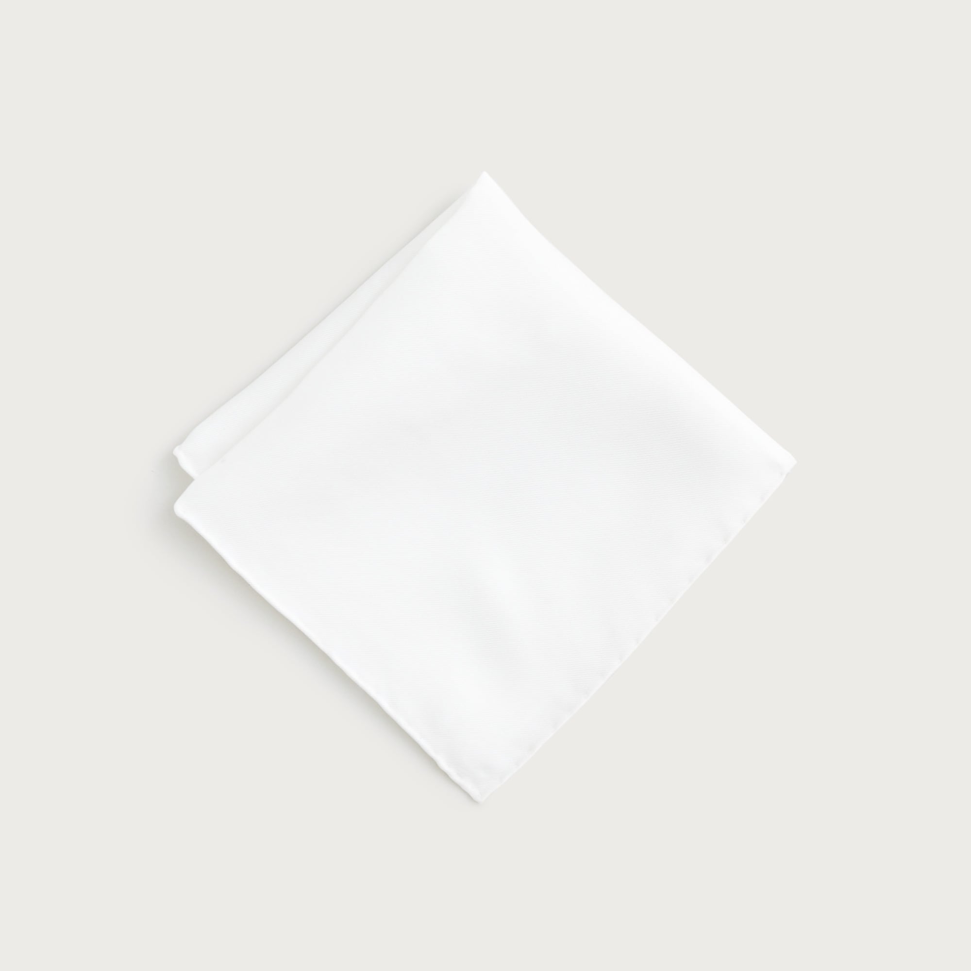 mens English silk pocket square