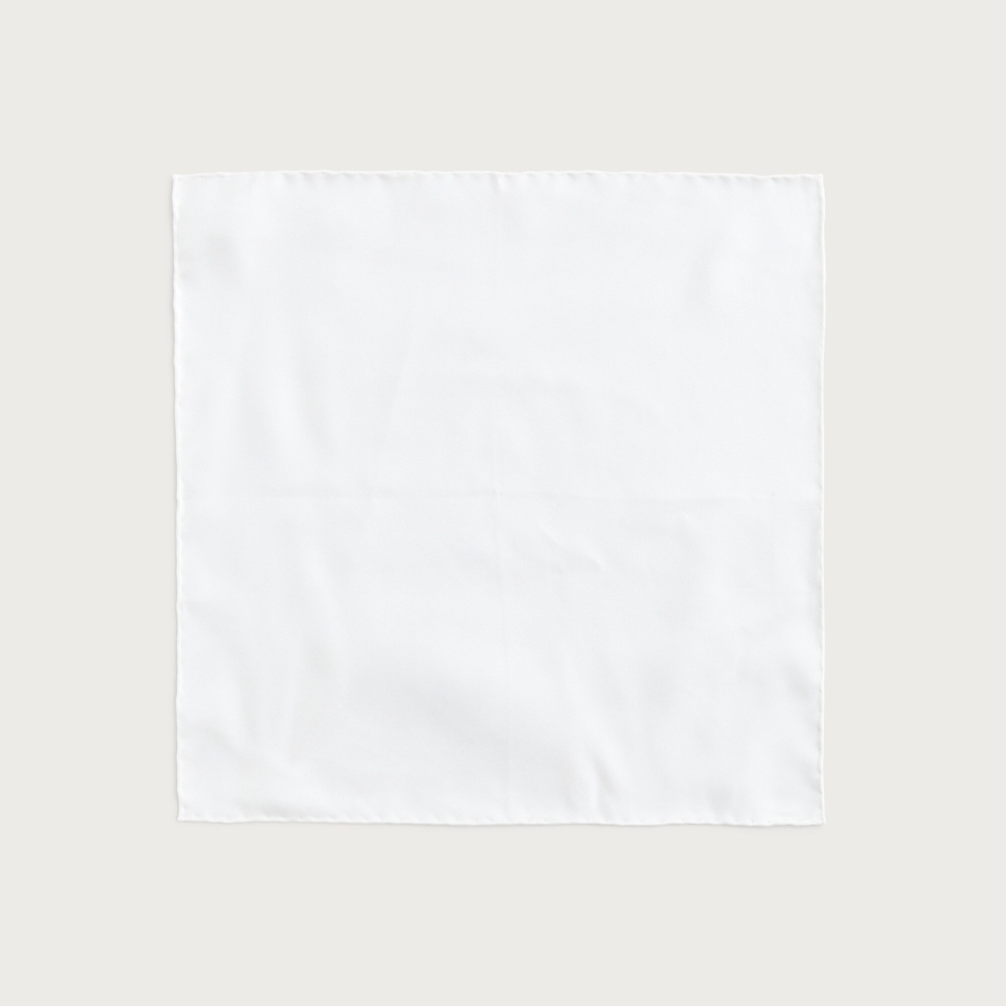 English silk pocket square