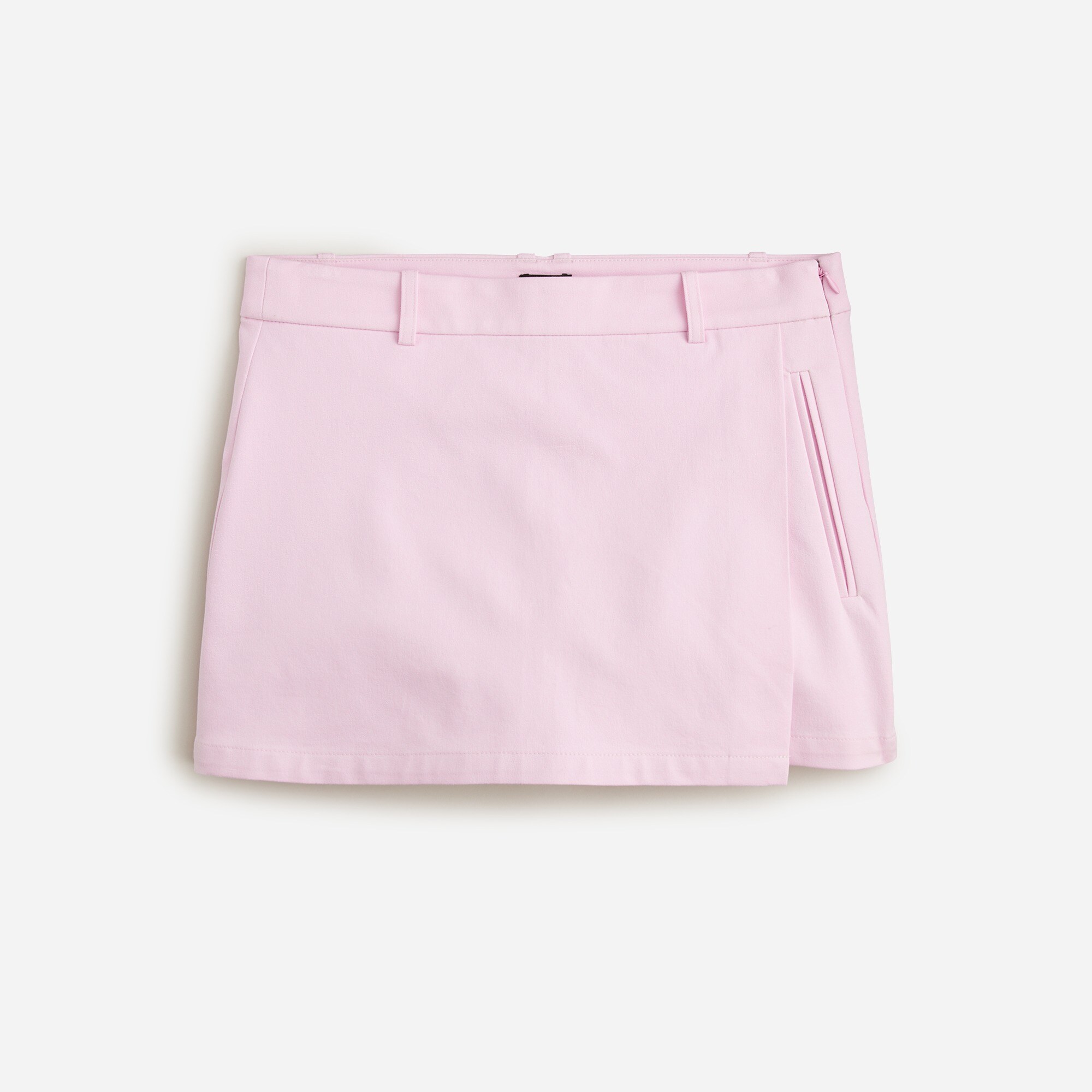 Mini Skort In Bi-stretch Cotton Blend For Women | J.Crew