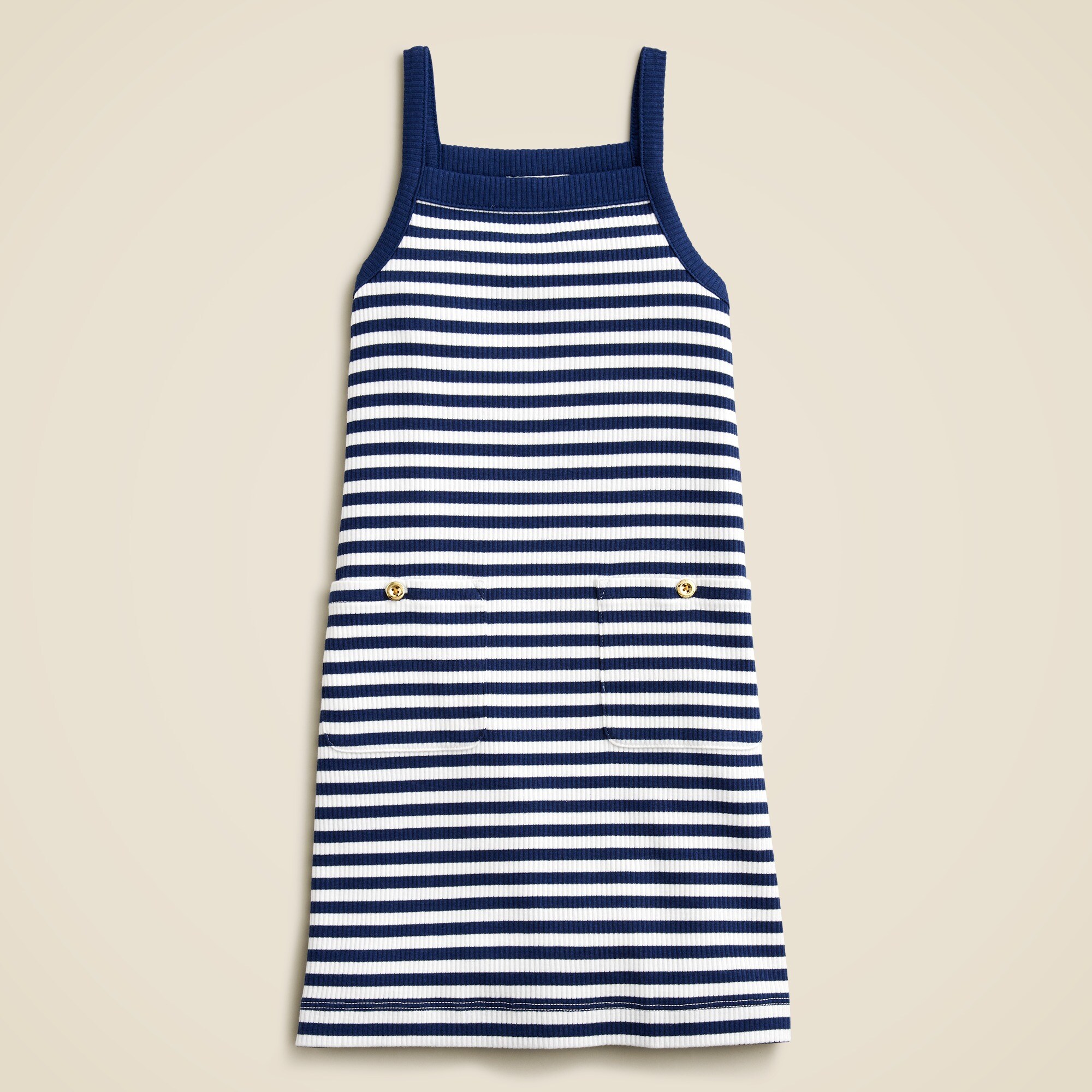 J.Crew: Girls' Vintage Rib Tank Top Dress For Girls