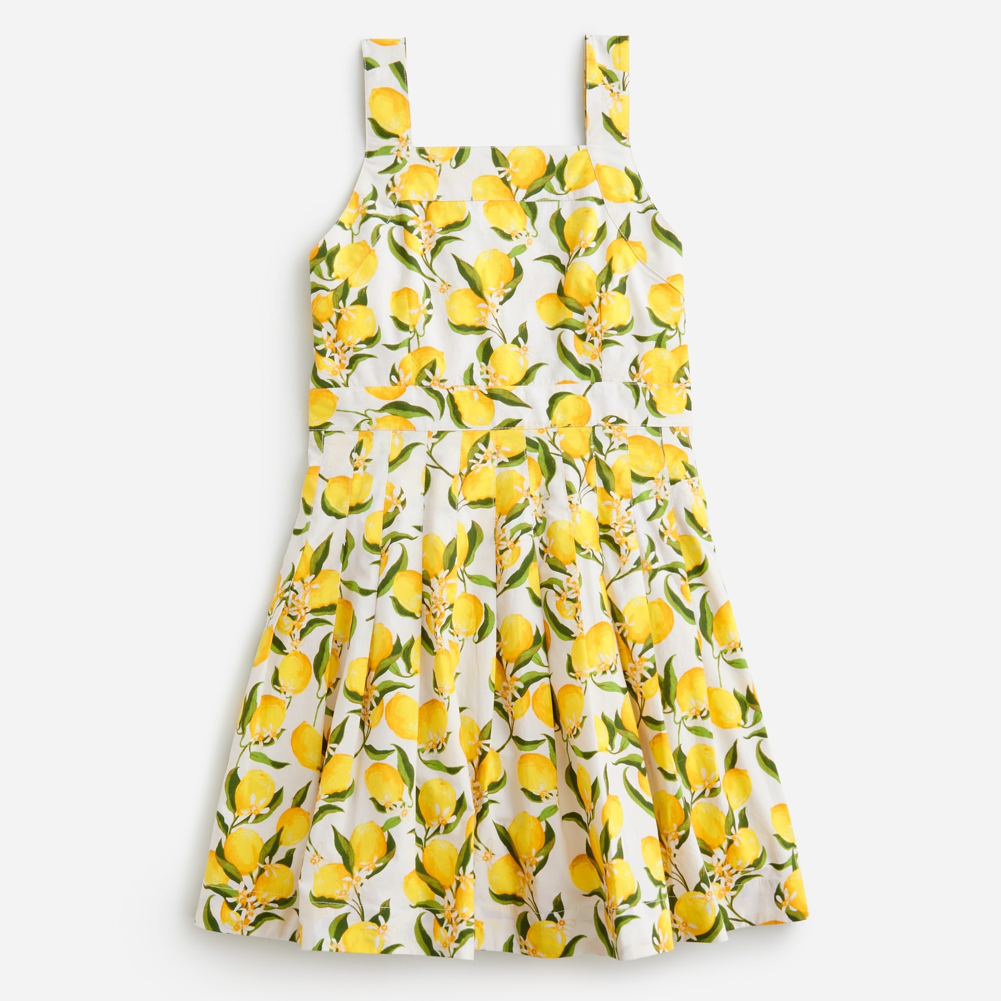  Girls' apron dress in lemonade print