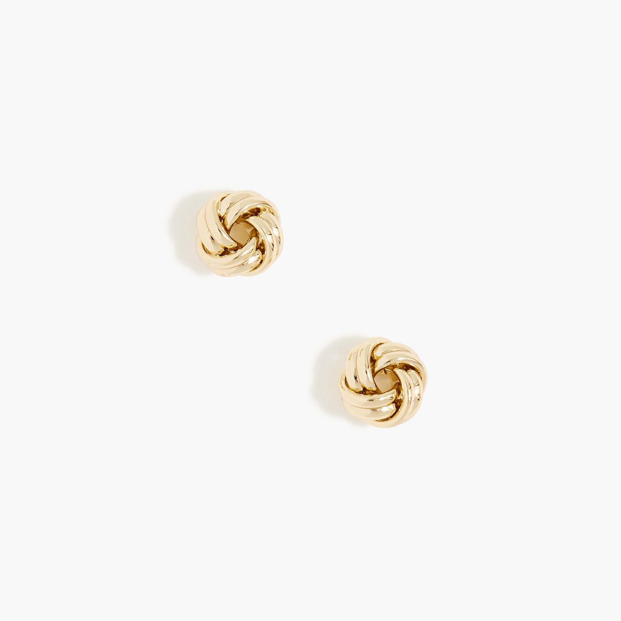 Knot stud earrings