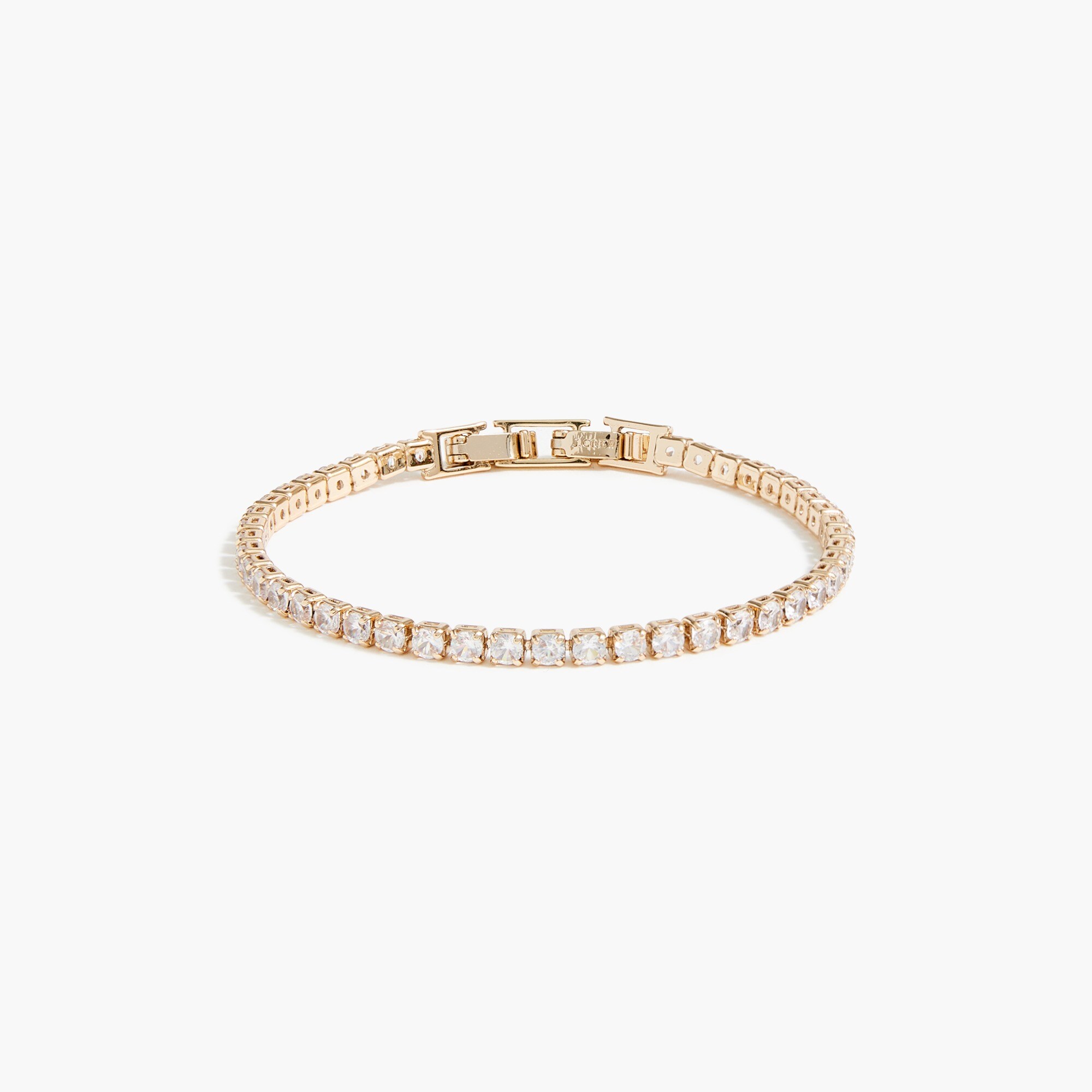 Crystal tennis bracelet