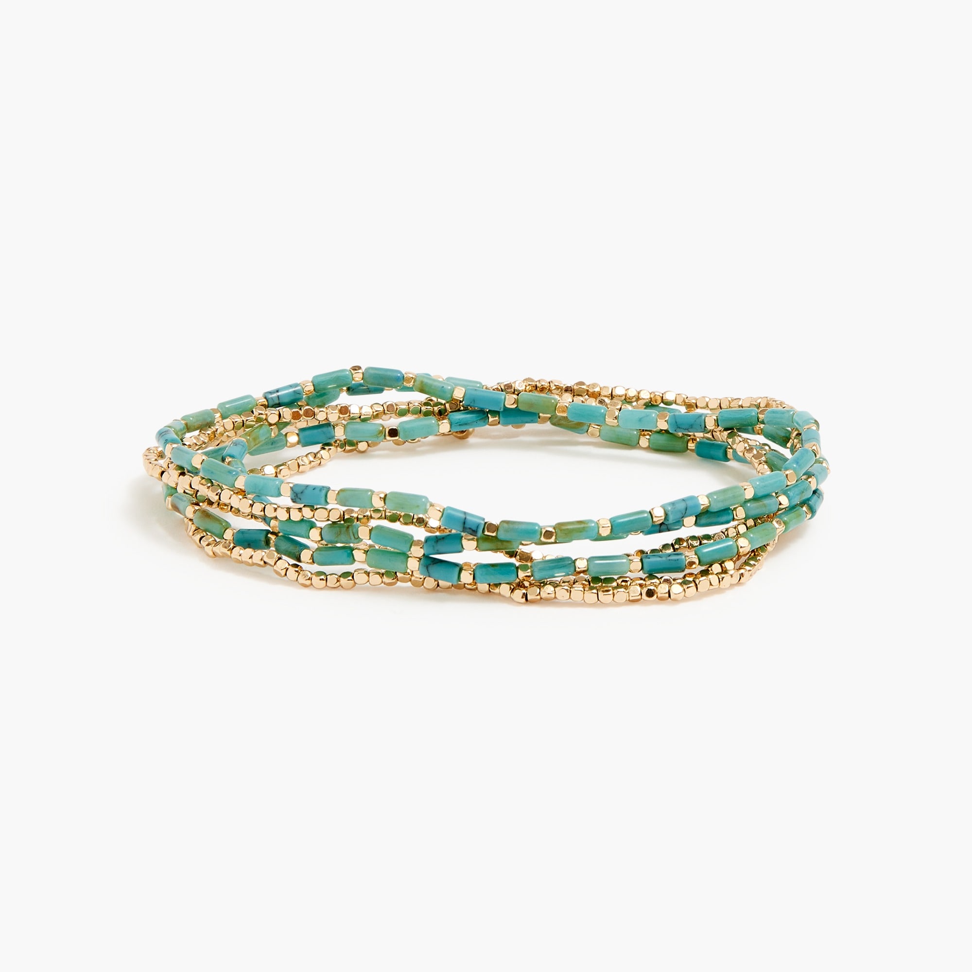 Beaded bracelets six-pack