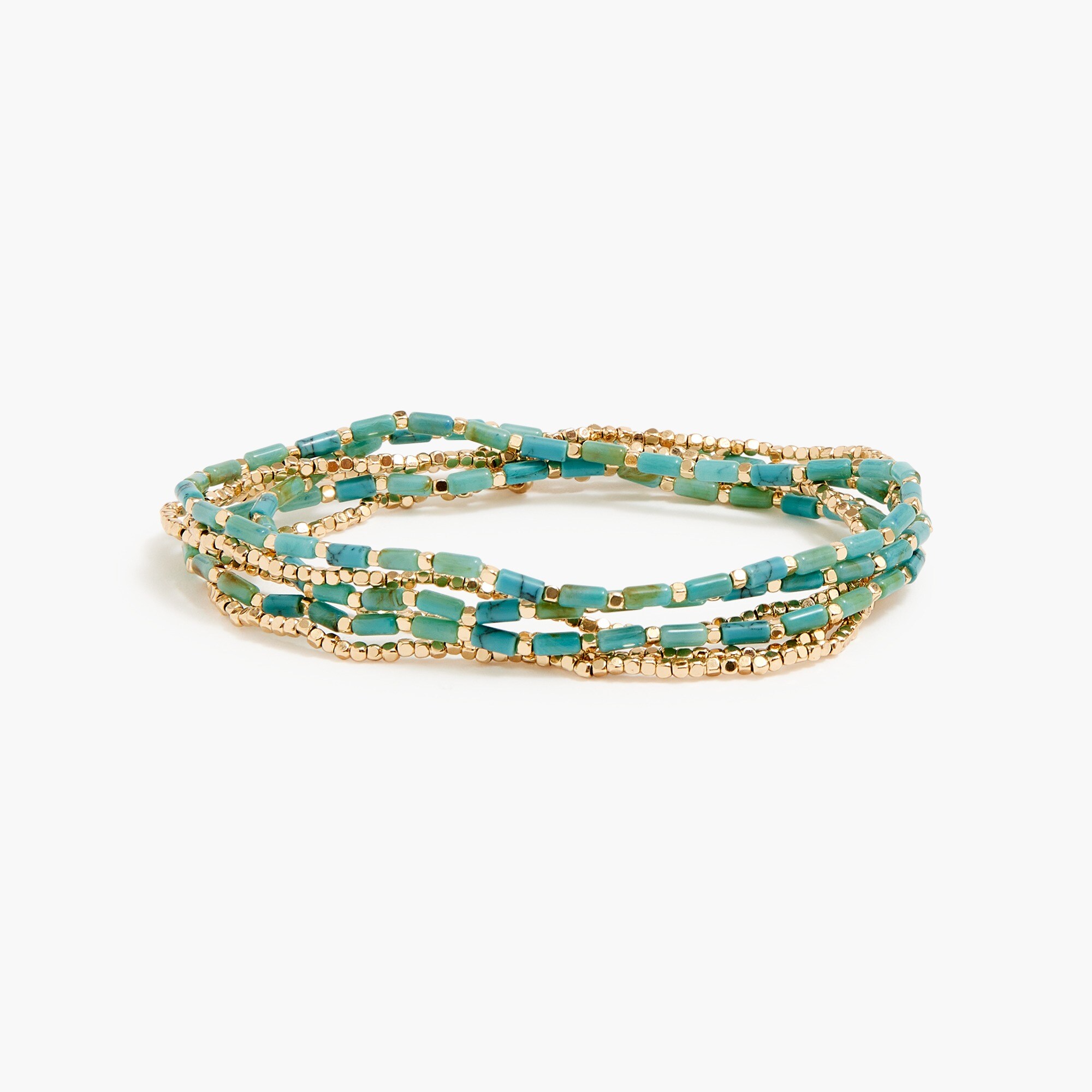 Beaded bracelets six-pack