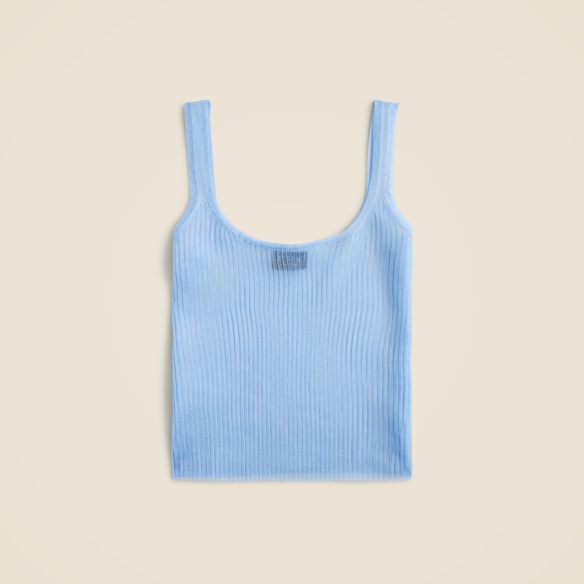 Sheer tank top