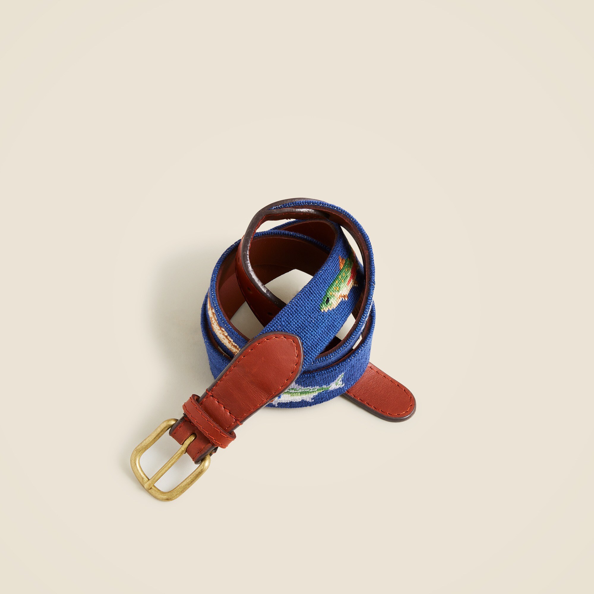 Smathers & Branson® dog needlepoint belt