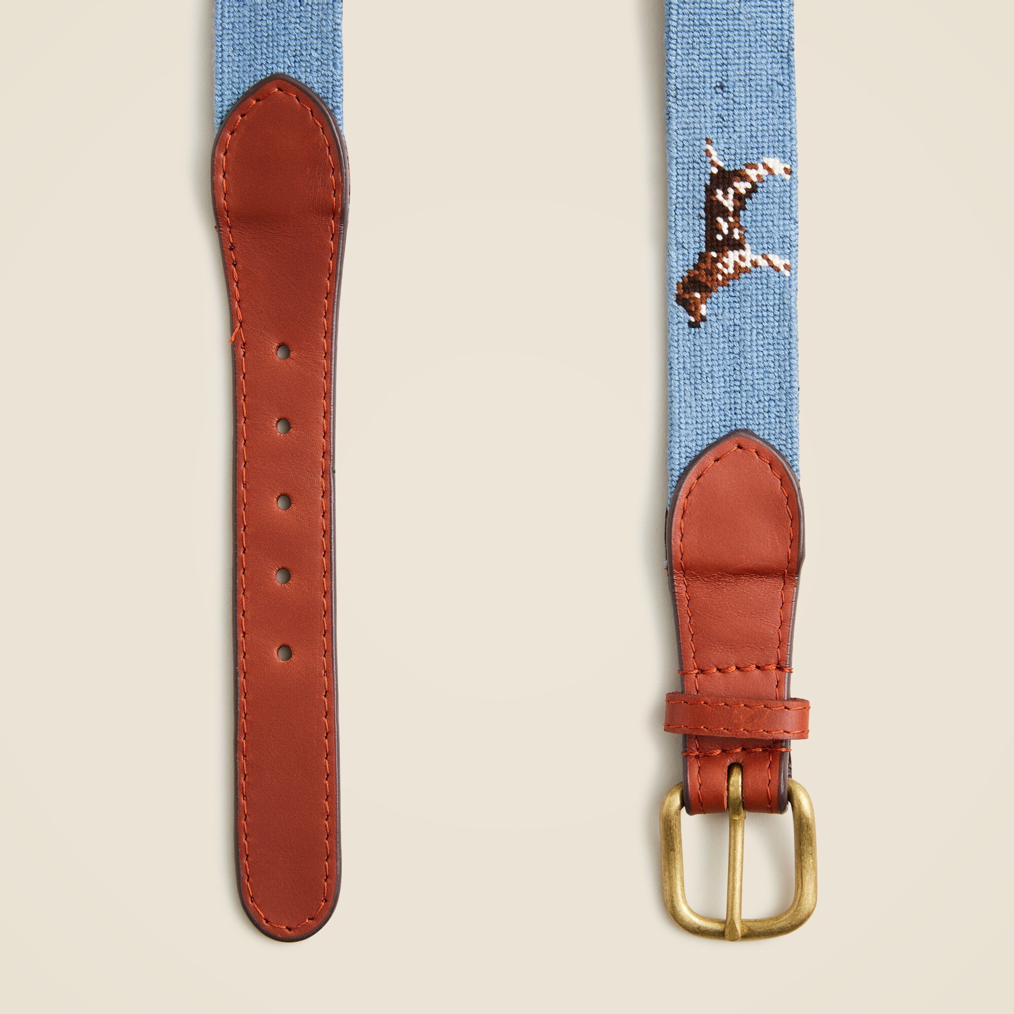 Smathers & Branson® dog needlepoint belt
