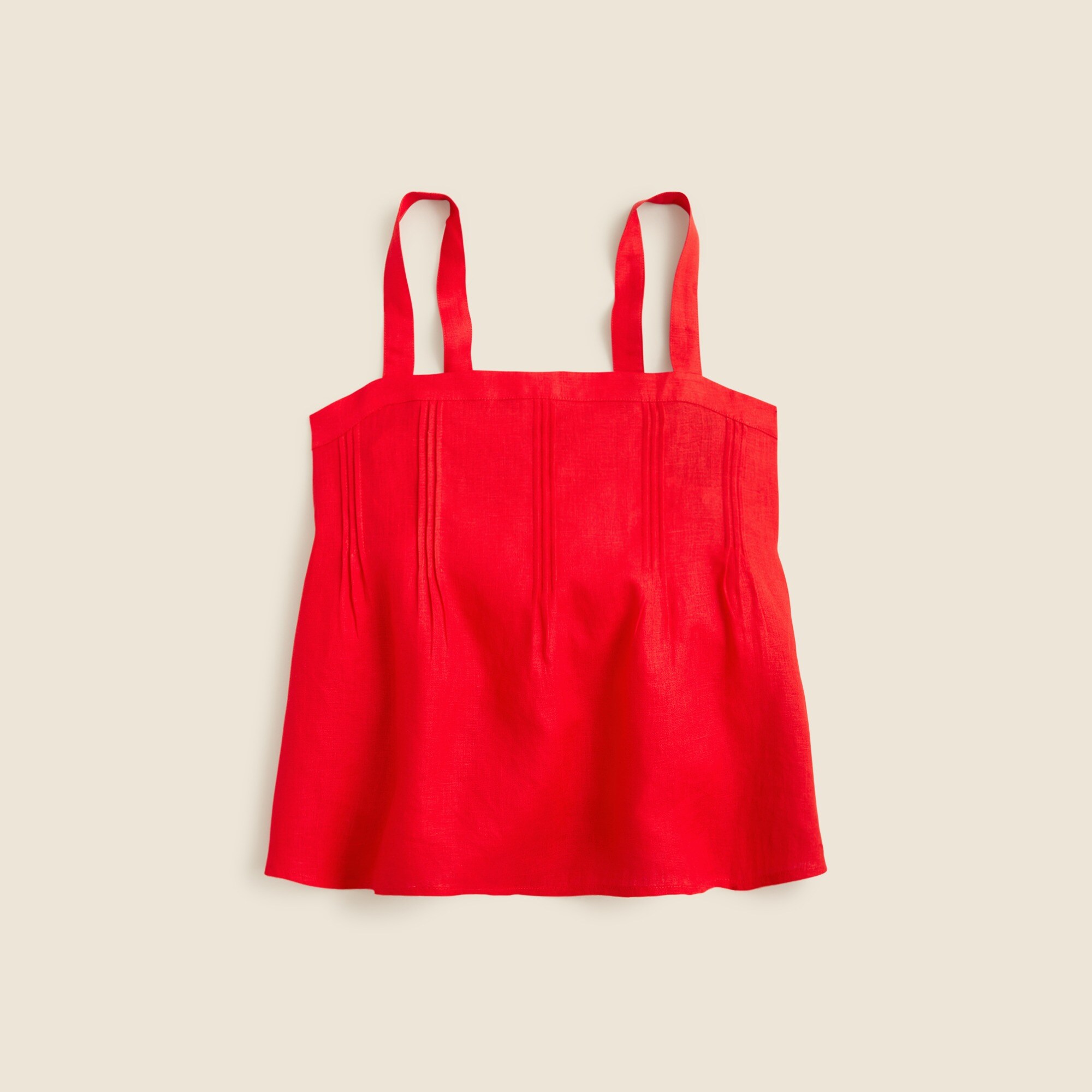 Bow-back Linen Top For Women | J.Crew