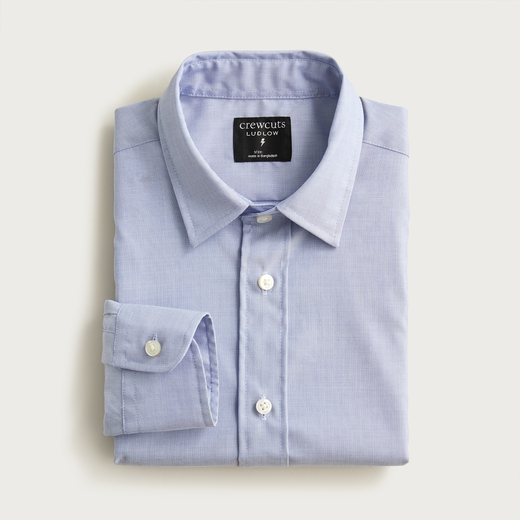 Boys' Ludlow Premium fine cotton dress shirt