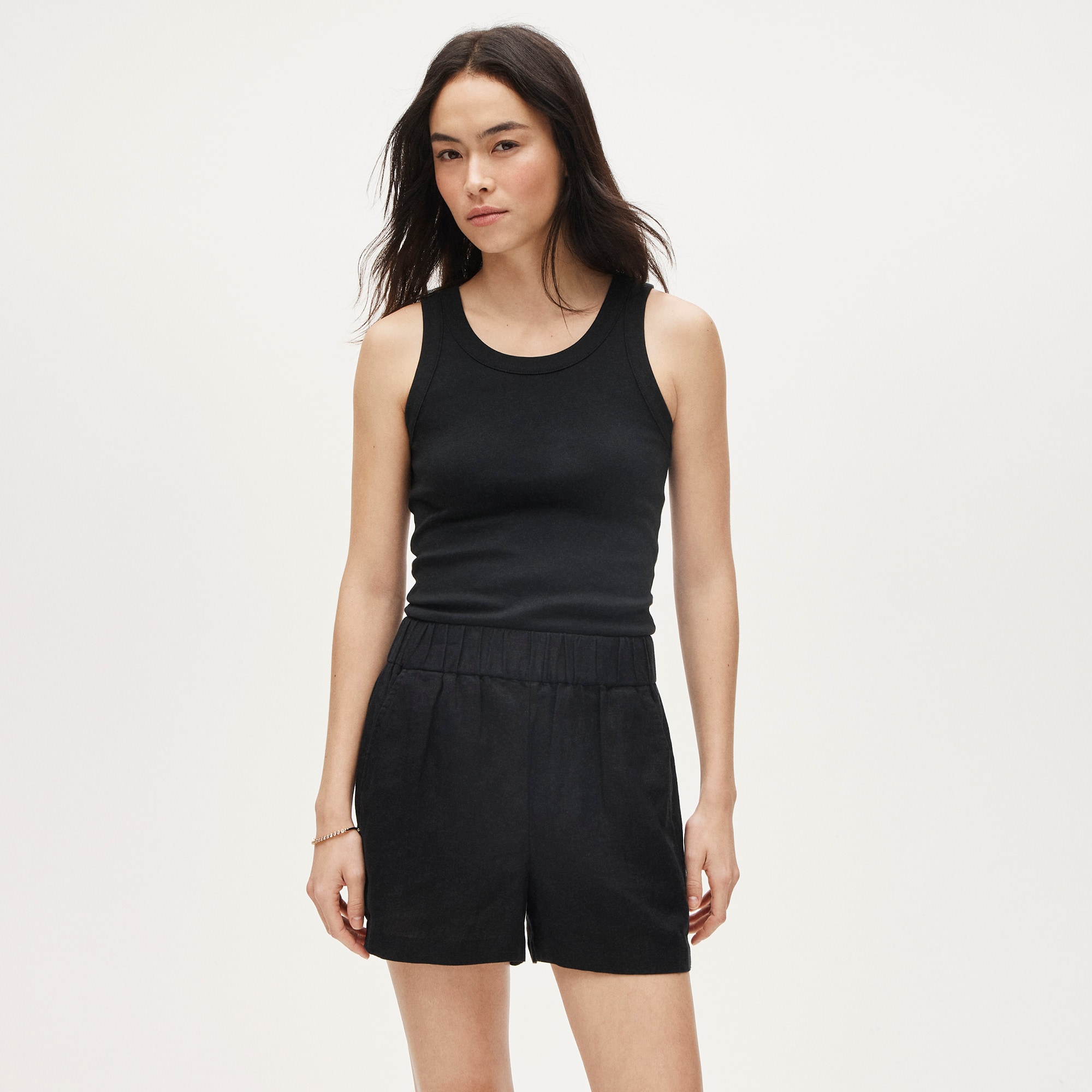 Tropez short in linen