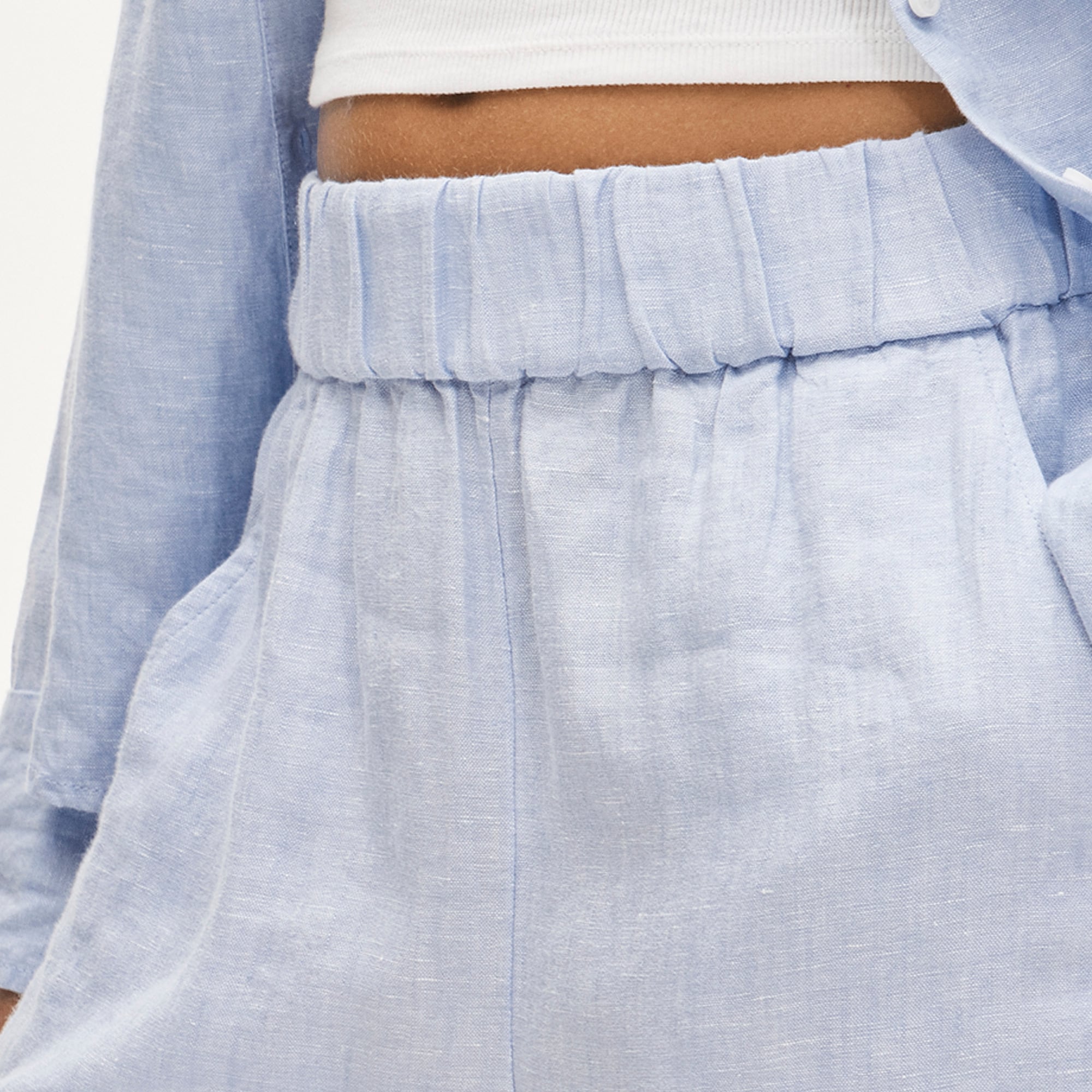 Tropez short in linen