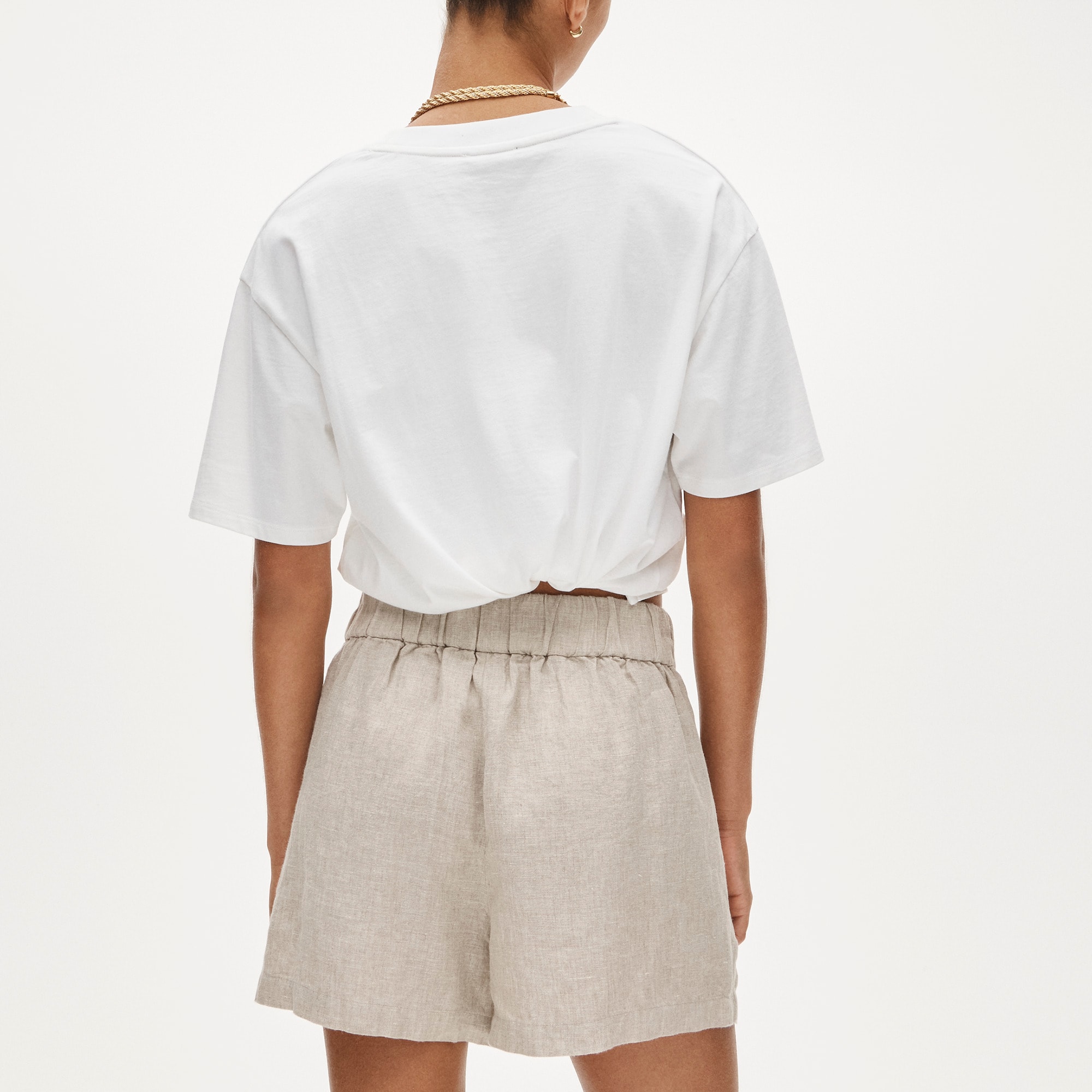 Tropez short in linen - image 5
